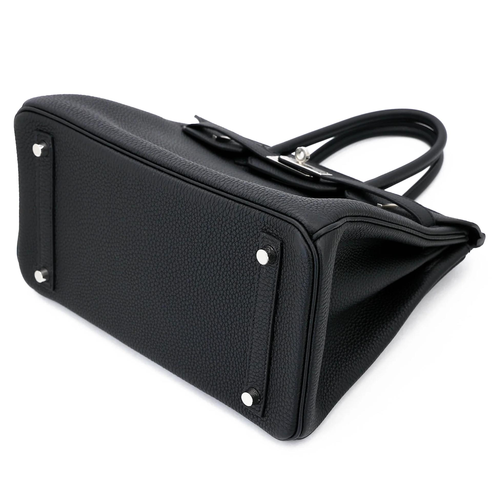 Brand New ( Rank N ) HERMÈS Birkin 30 Noir (89) Togo Palladium hardware G (2026) - 4