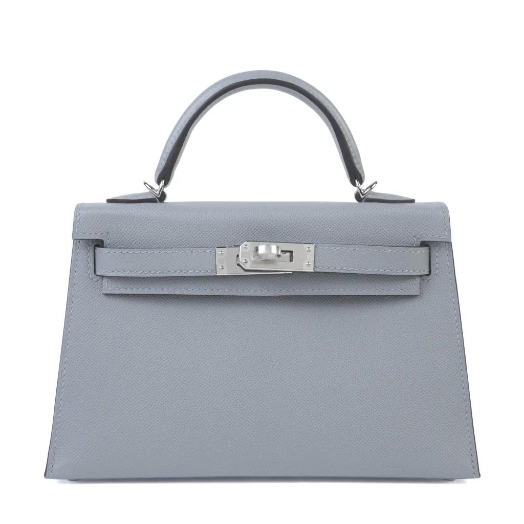 Mini Kelly II Gris Pantin (P0)