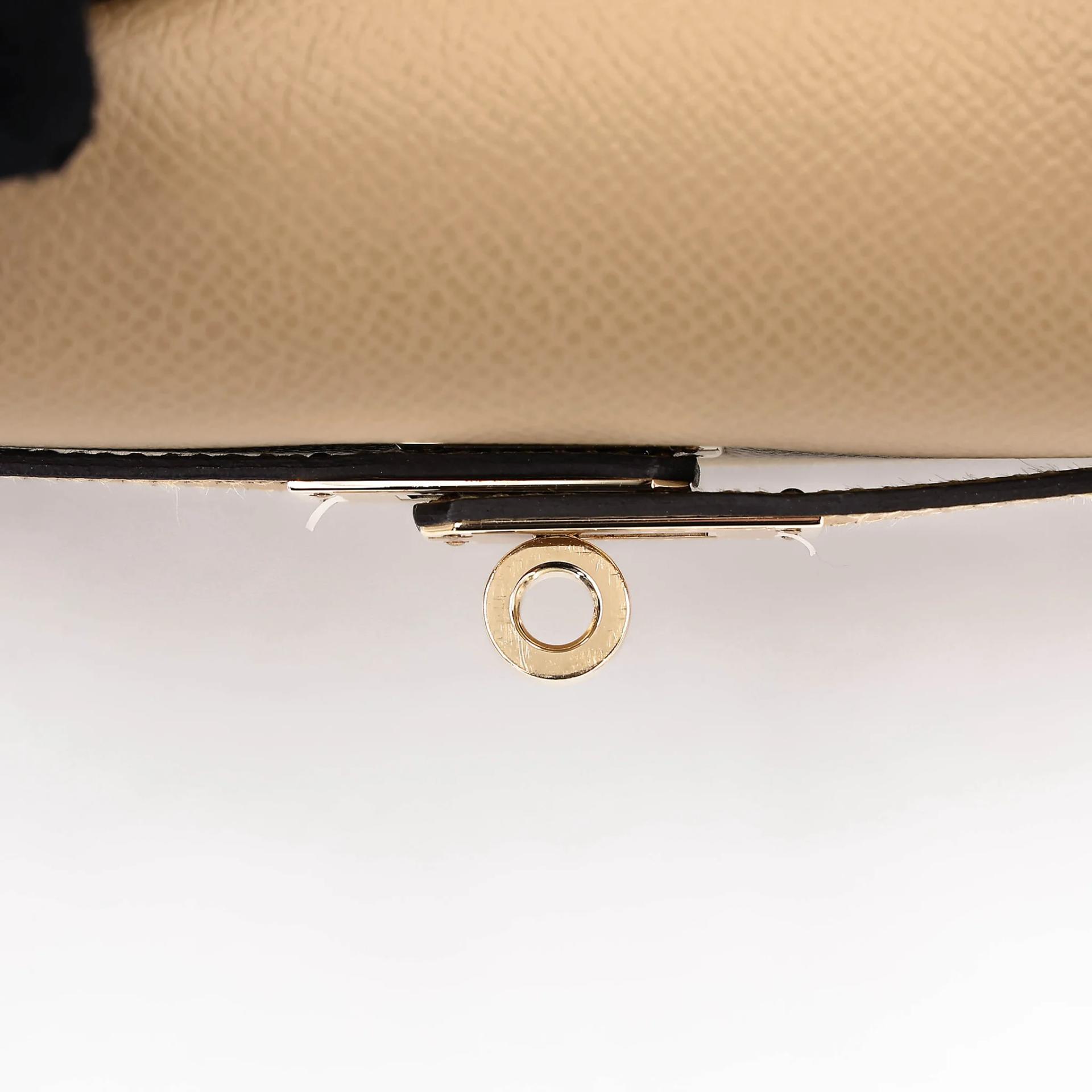 Brand New ( Rank N ) HERMÈS Kelly 25 Sellier Poussiere (1C) Epsom Permabrass hardware K (2025) - 9