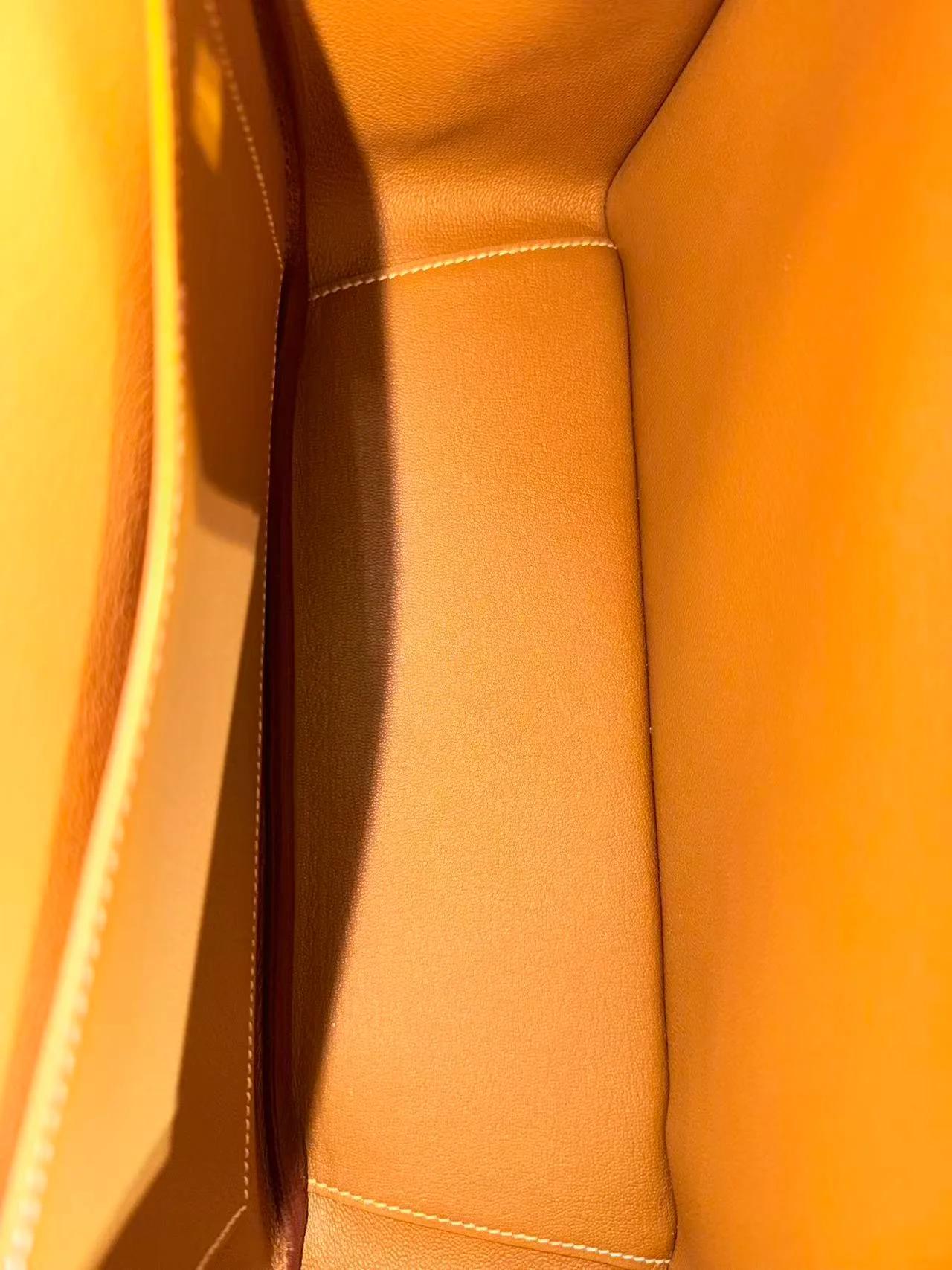 Unused ( Rank NS ) HERMÈS Limited Edition Birkin 30 en Desordre Gold (37) Swift Togo Vache Hunter Gold hardware W (2024) - 26