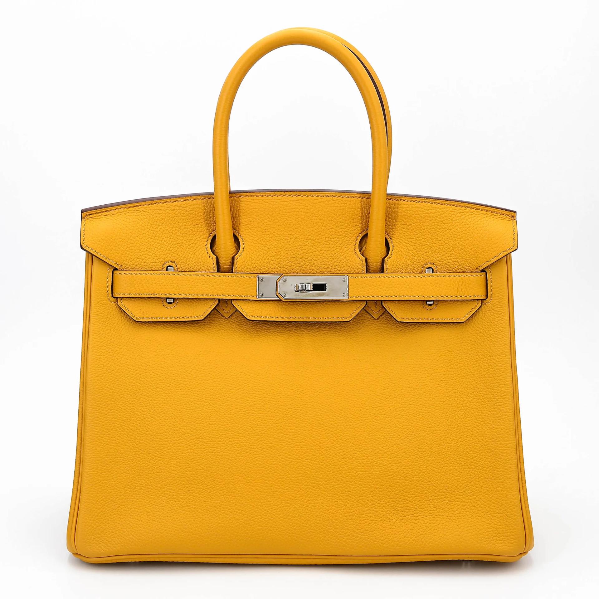 Birkin 30 Jaune Ambre (9D)