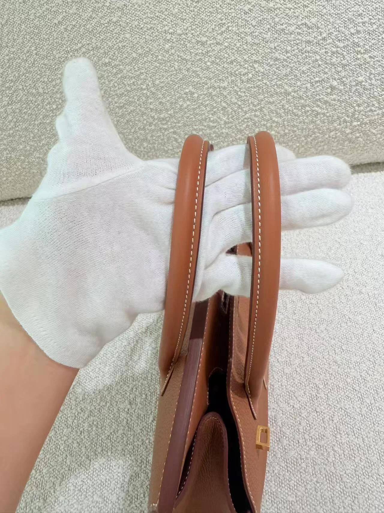 Unused ( Rank NS ) HERMÈS Limited Edition Birkin 30 en Desordre Gold (37) Swift Togo Vache Hunter Gold hardware W (2024) - 14