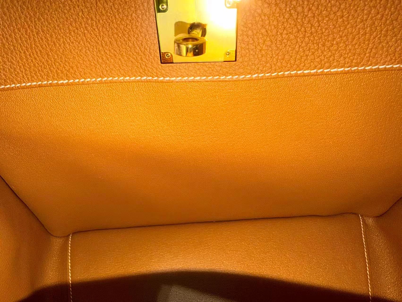 Unused ( Rank NS ) HERMÈS Limited Edition Birkin 30 en Desordre Gold (37) Swift Togo Vache Hunter Gold hardware W (2024) - 27