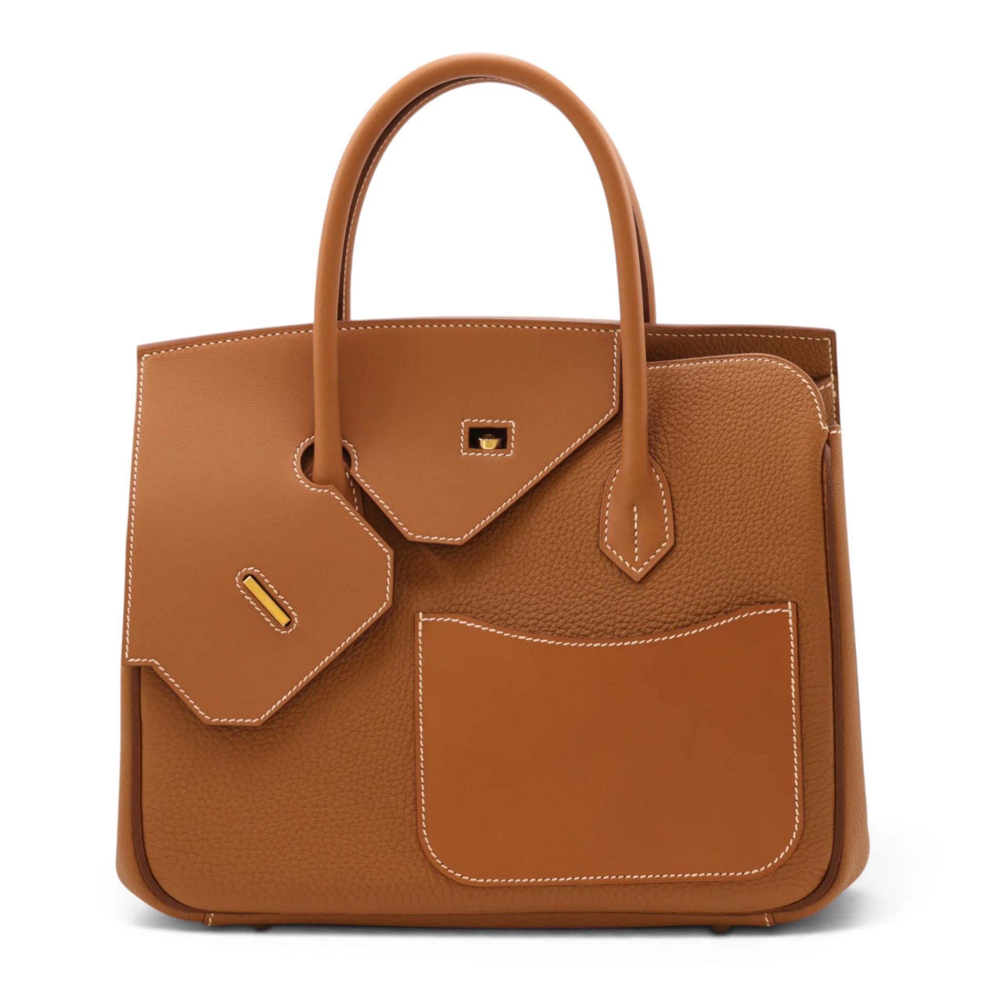 Unused ( Rank NS ) HERMÈS Limited Edition Birkin 30 en Desordre Gold (37) Swift Togo Vache Hunter Gold hardware W (2024) - 1