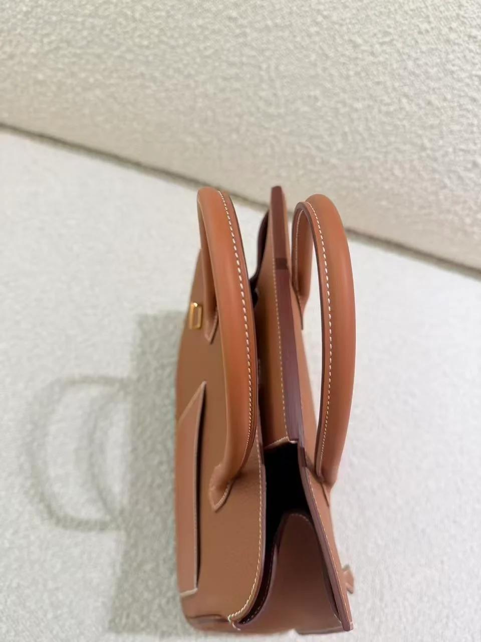 Unused ( Rank NS ) HERMÈS Limited Edition Birkin 30 en Desordre Gold (37) Swift Togo Vache Hunter Gold hardware W (2024) - 13