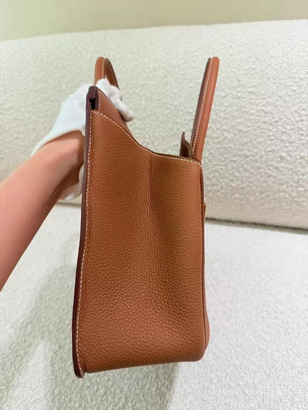 Unused ( Rank NS ) HERMÈS Limited Edition Birkin 30 en Desordre Gold (37) Swift Togo Vache Hunter Gold hardware W (2024) - 21