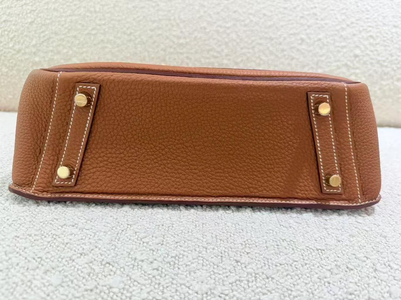 Unused ( Rank NS ) HERMÈS Limited Edition Birkin 30 en Desordre Gold (37) Swift Togo Vache Hunter Gold hardware W (2024) - 15