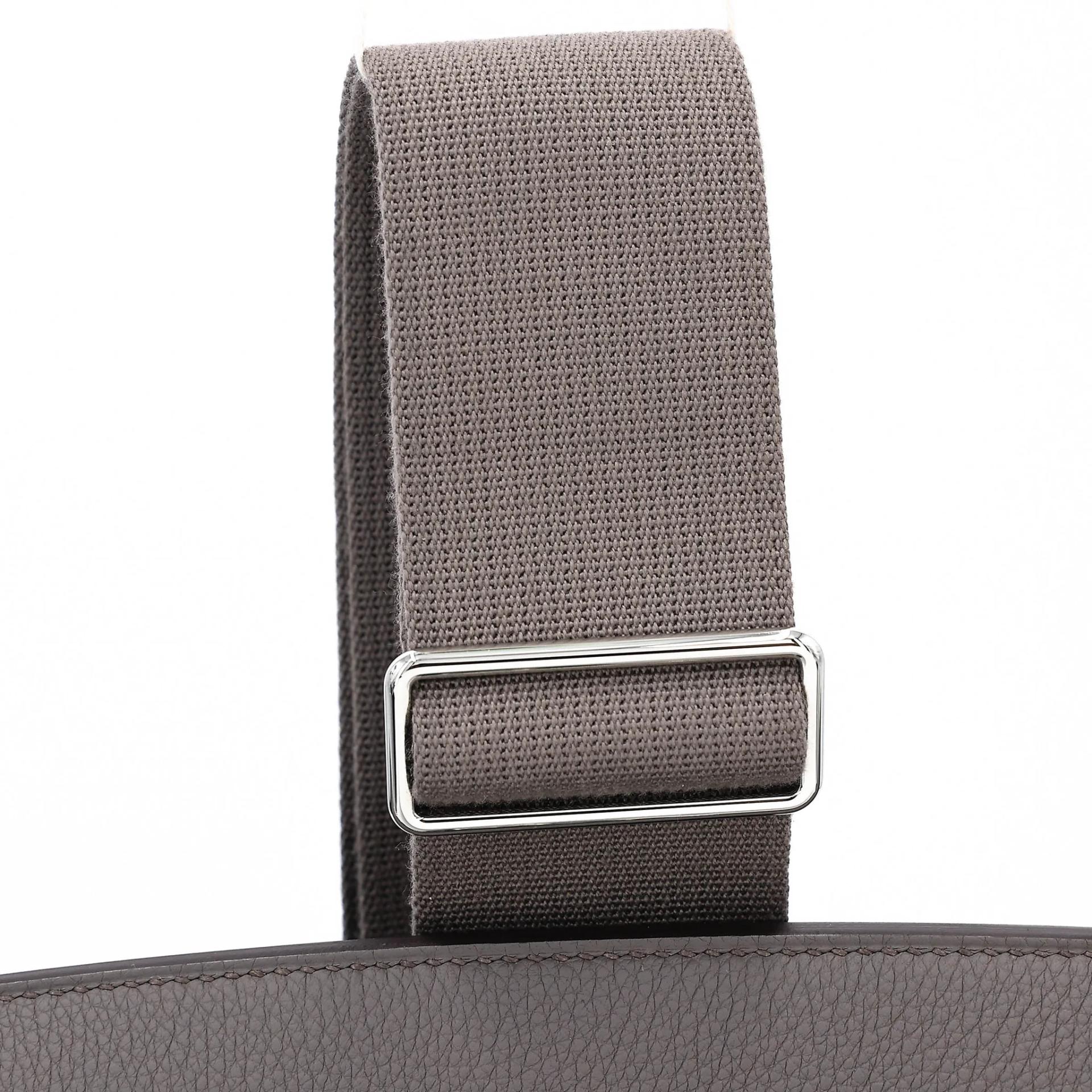 Brand New ( Rank N ) HERMÈS Hac a Dos PM Etain (8F) Togo Palladium hardware G (2026) - 3