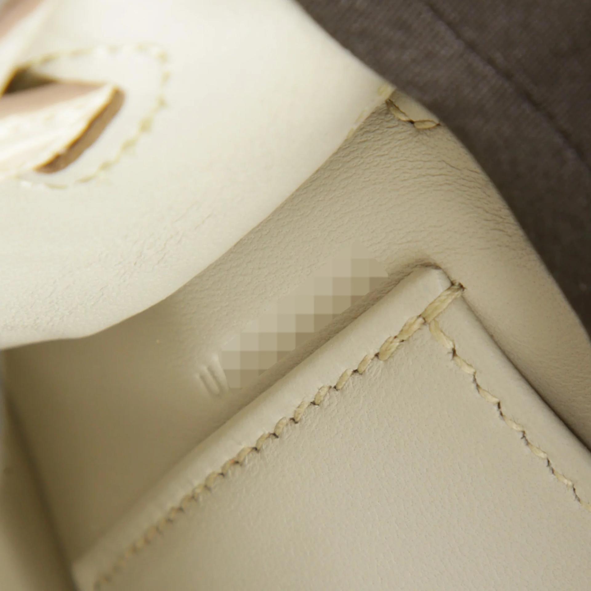 Unused ( Rank NS ) HERMÈS Mini Kelly II Beton (8L) Matte Alligator Gold hardware U (2022) - 13
