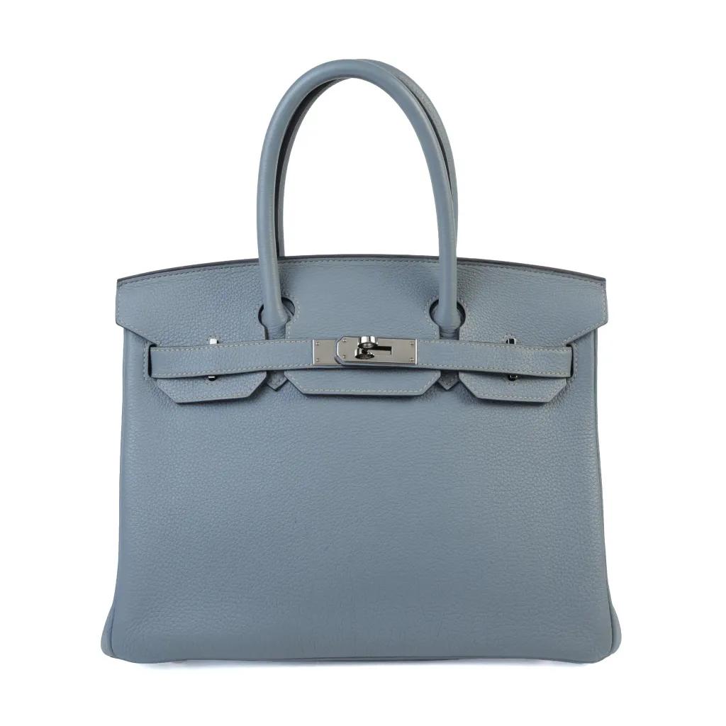Birkin 30 Bleu Lin (J7)