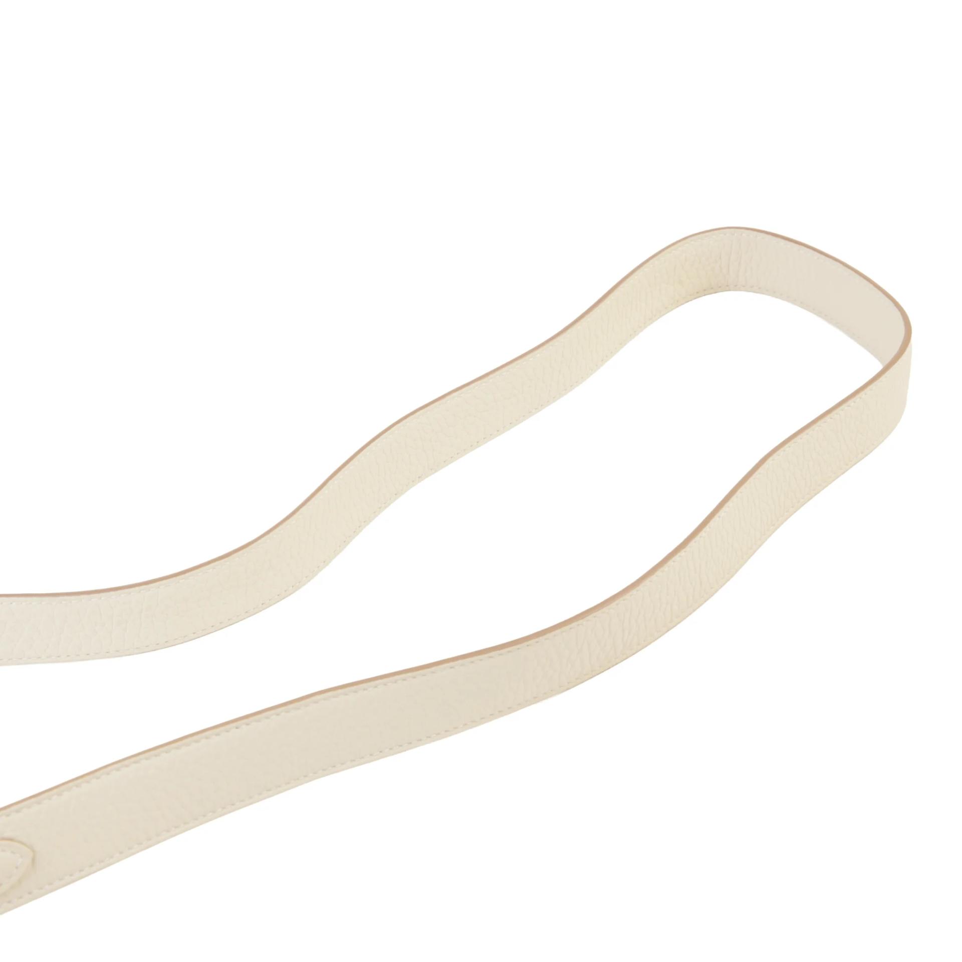Brand New ( Rank N ) HERMÈS Mini Lindy II Craie (10) Clemence Gold hardware G (2026) - 3