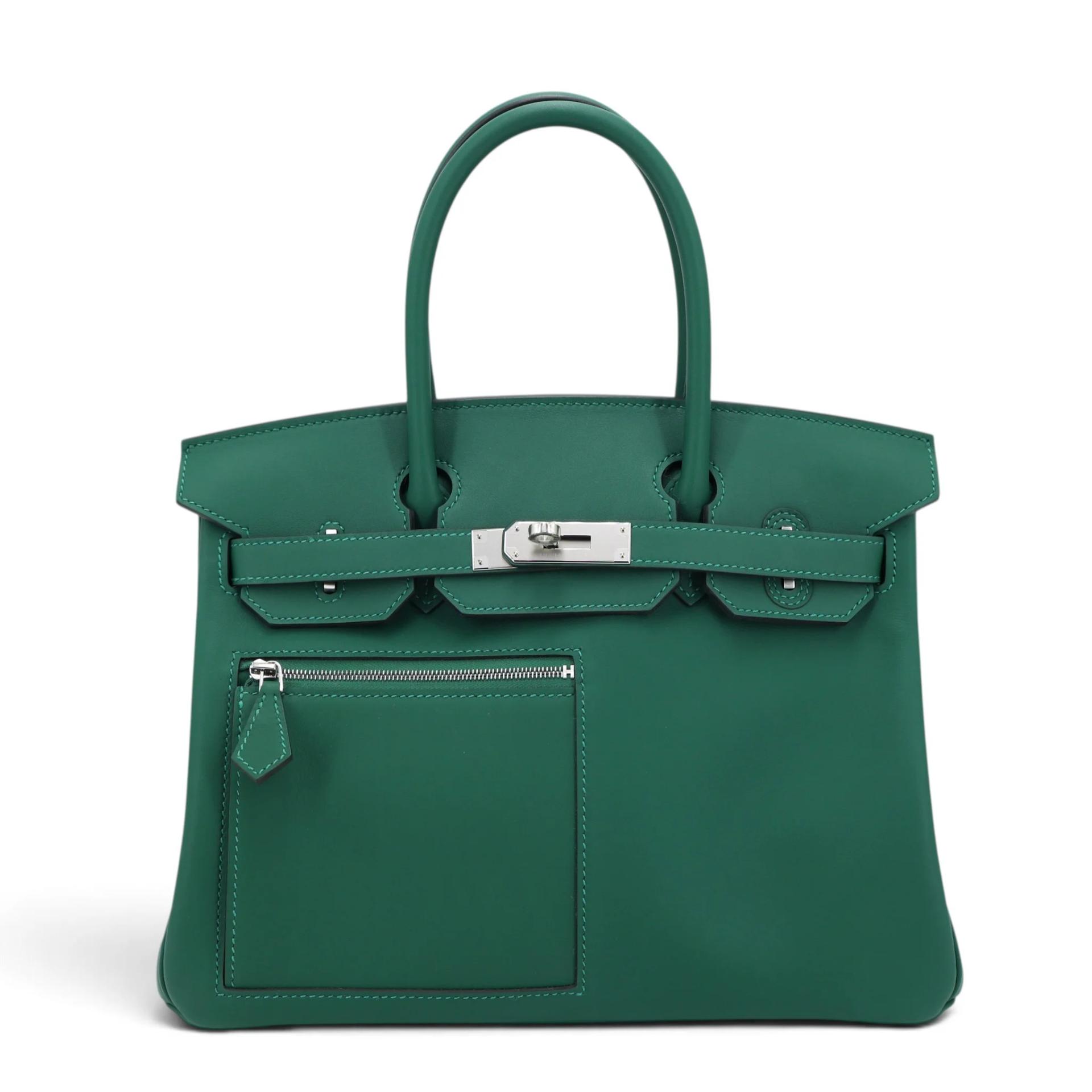 Birkin 30 Colormatic 65 Vert Moyen 寶石綠