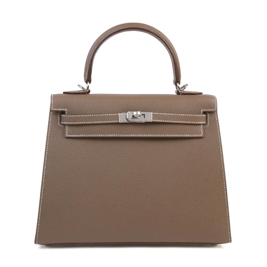 Kelly 25 Sellier Etoupe (18)