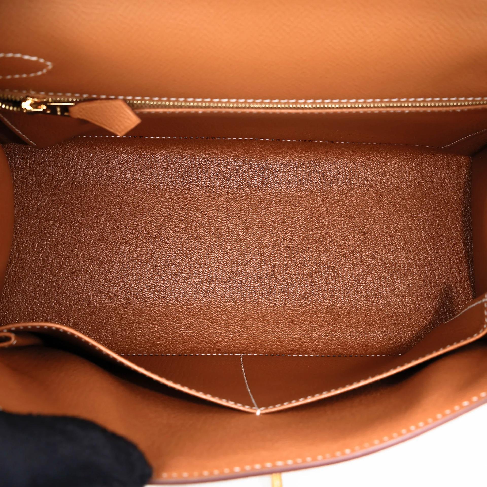 未使用保存品 HERMÈS 愛馬仕 Kelly 28 外縫 37 金棕色 Gold Epsom牛皮 金扣 Y刻 2020年 - 23