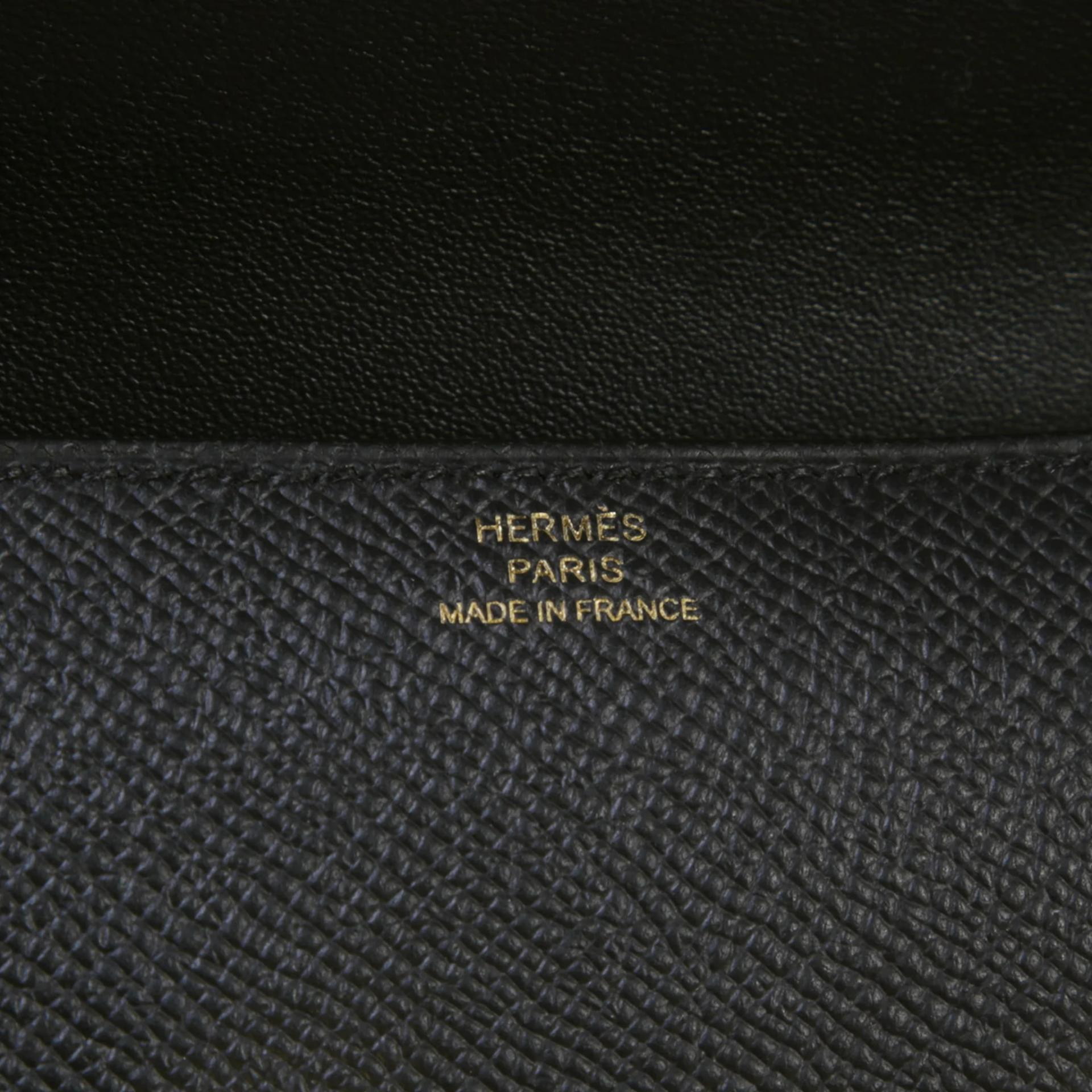 全新 HERMÈS 愛馬仕 Constance 康康 Elan 89 黑色 Noir (Black) Epsom牛皮 金扣 G刻 2026年 - 10