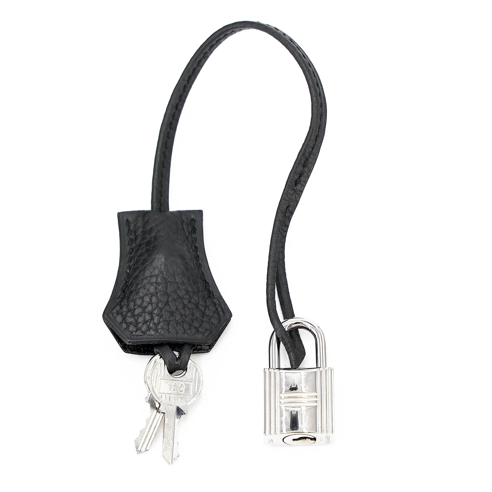 Very Good ( Rank A) HERMÈS Birkin 30 Plomb (8P) Clemence Palladium hardware Square R (2014) - 42
