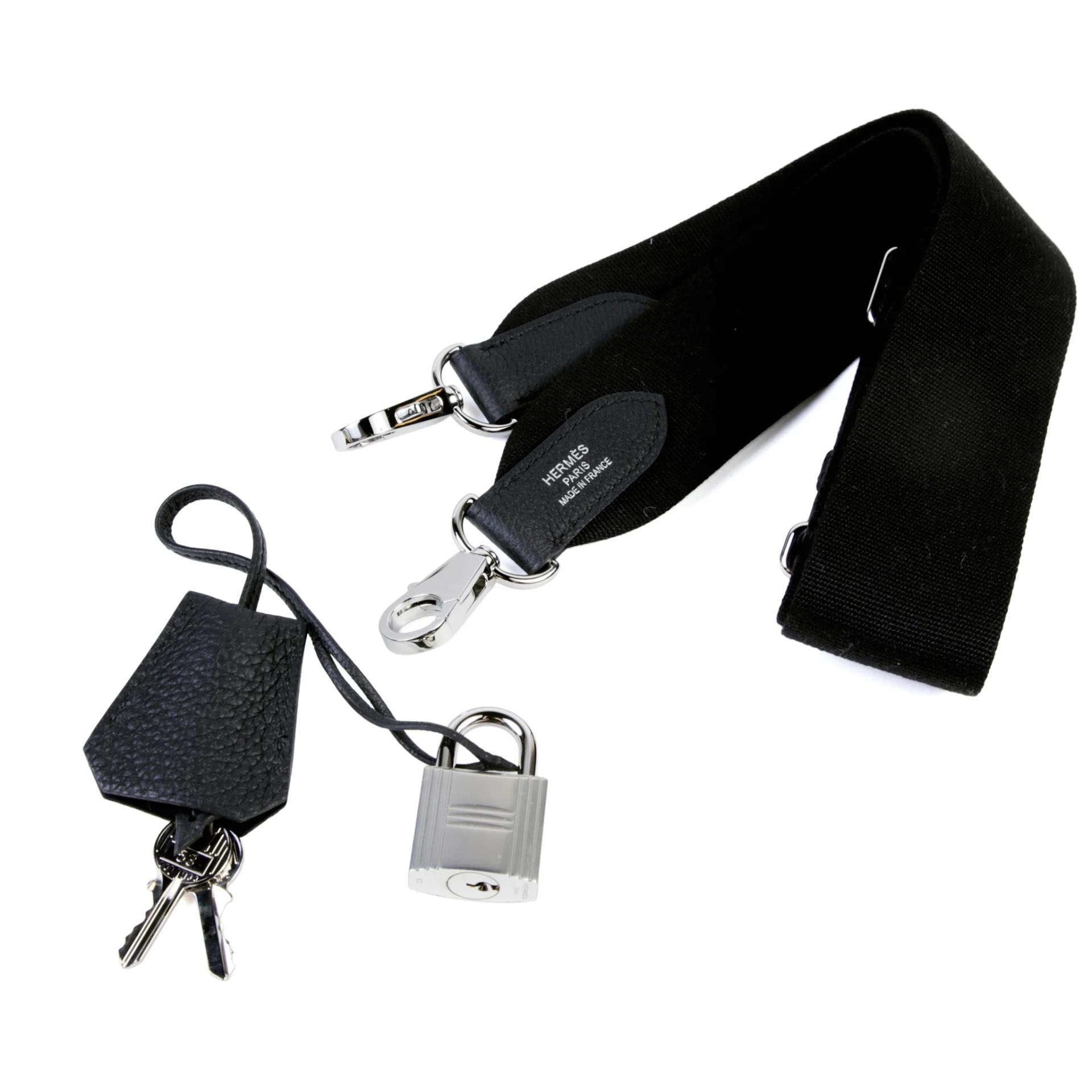 未使用保存品 HERMÈS 愛馬仕 Kelly 42 Maxi 89 黑色 Noir (Black) Togo小牛皮 銀扣 G刻 2026年 - 14