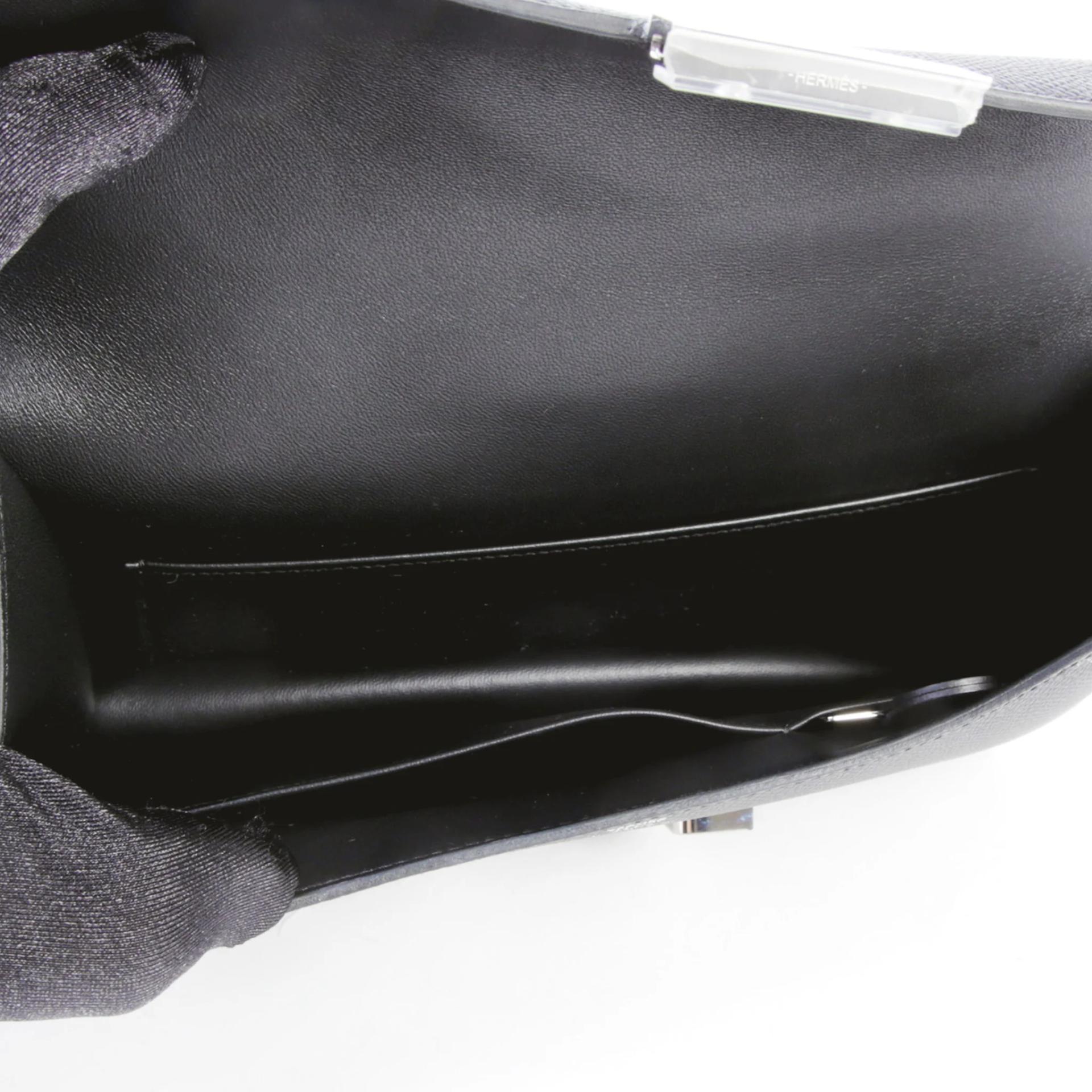 全新 HERMÈS 愛馬仕 Constance 康康 Elan 89 黑色 Noir (Black) Epsom牛皮 銀扣 K刻 2025年 - 11