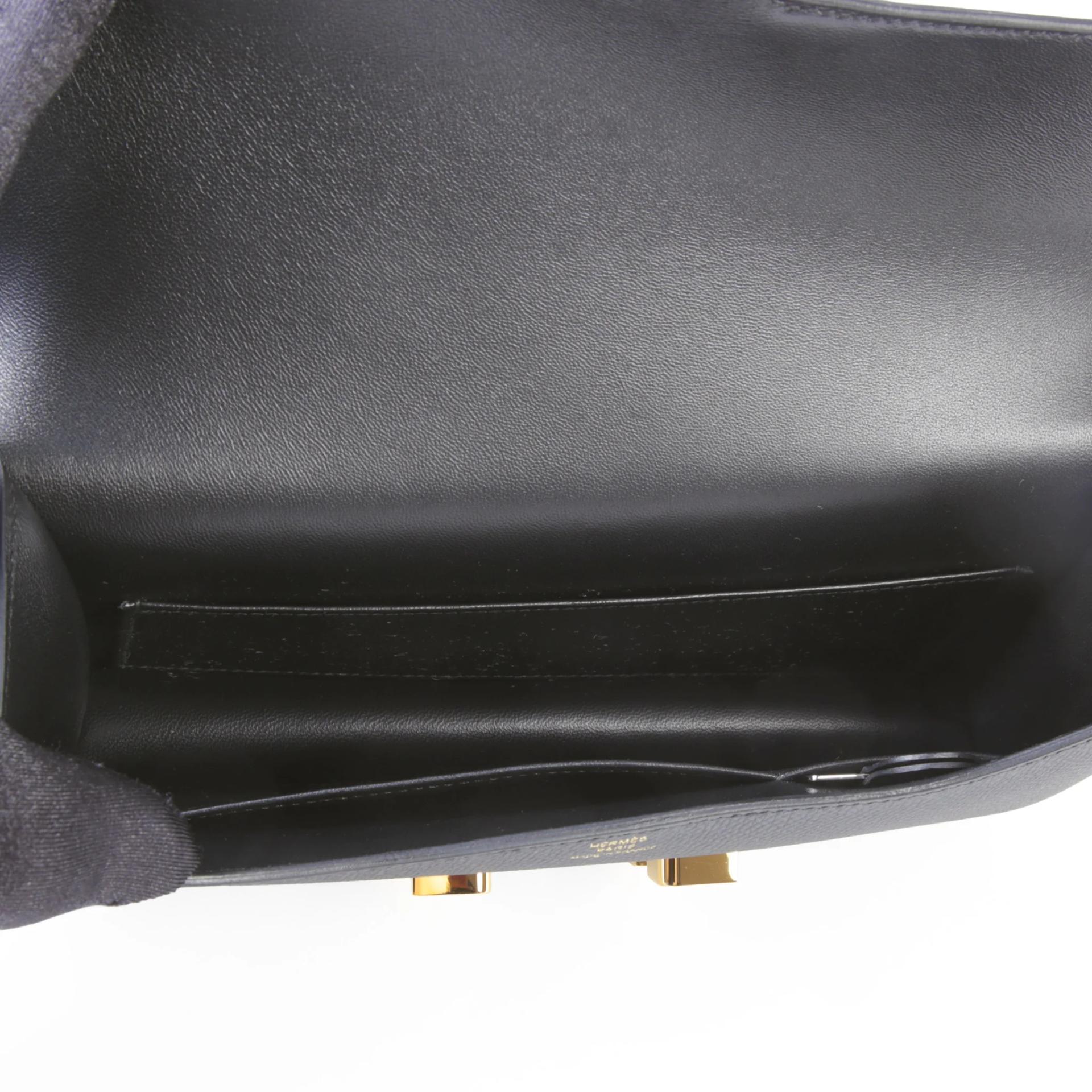 全新 HERMÈS 愛馬仕 Constance 康康 Elan 89 黑色 Noir (Black) Epsom牛皮 金扣 G刻 2026年 - 11