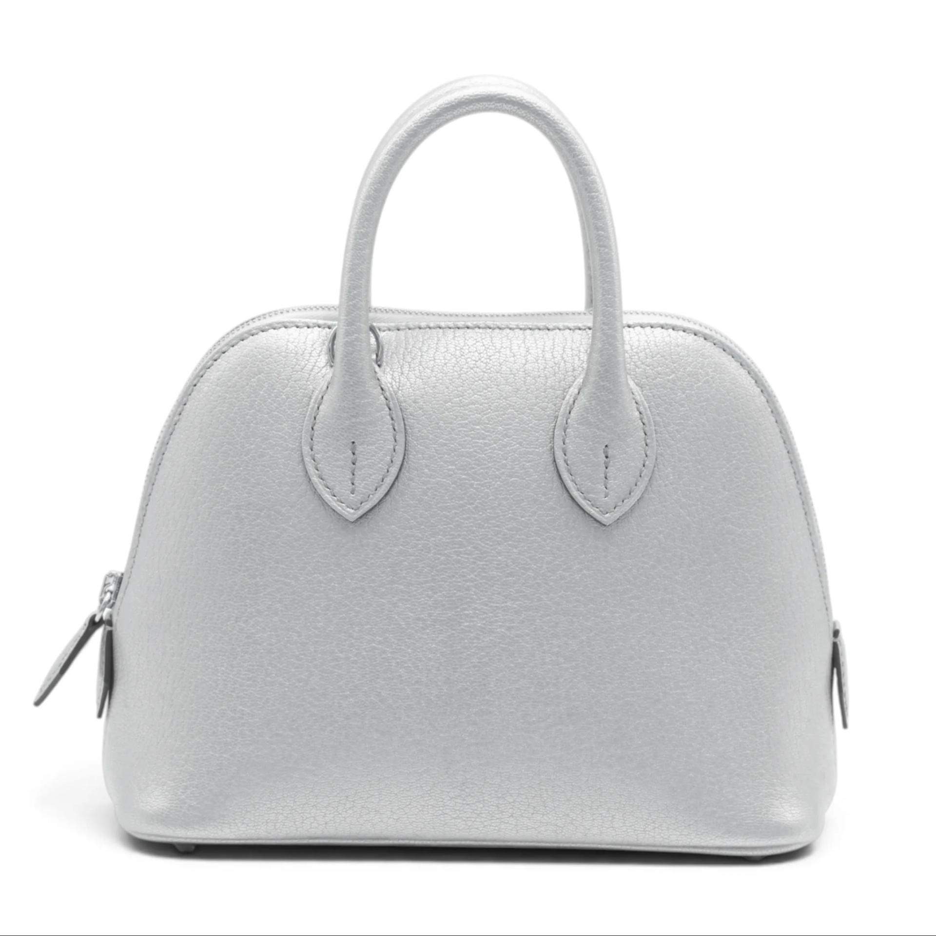 ランク N 新品 HERMÈS エルメス ボリード1923 ミニ アルジャン (05) シェーブルシャムキラ シルバー金具 G刻印 (2026) - 1