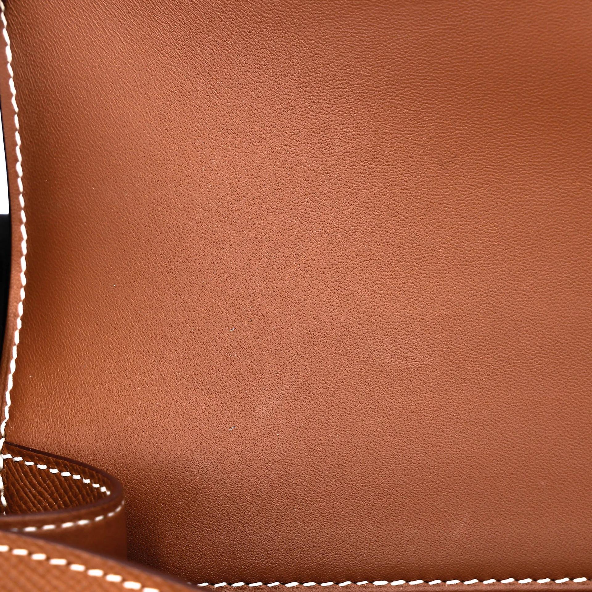 A美品 HERMÈS 愛馬仕 Constance 康康 24 Mirror 37 金棕色 Gold Epsom牛皮 銀扣 K刻 2025年 - 15