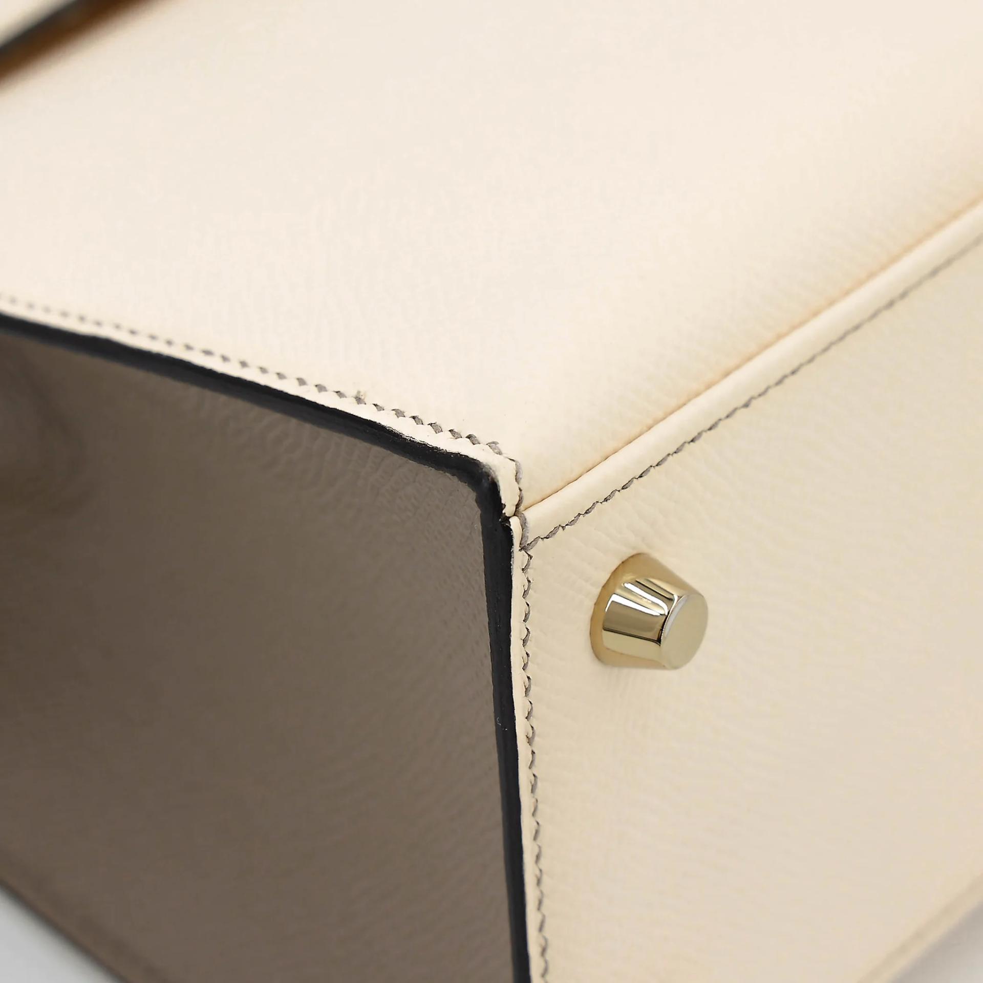 A美品 HERMÈS 愛馬仕 馬蹄印定制 Kelly 25 外縫 HSS 10 奶昔白 Craie M8 銀河灰 Gris Asphalte Epsom牛皮 金扣 U刻 2022年 - 9