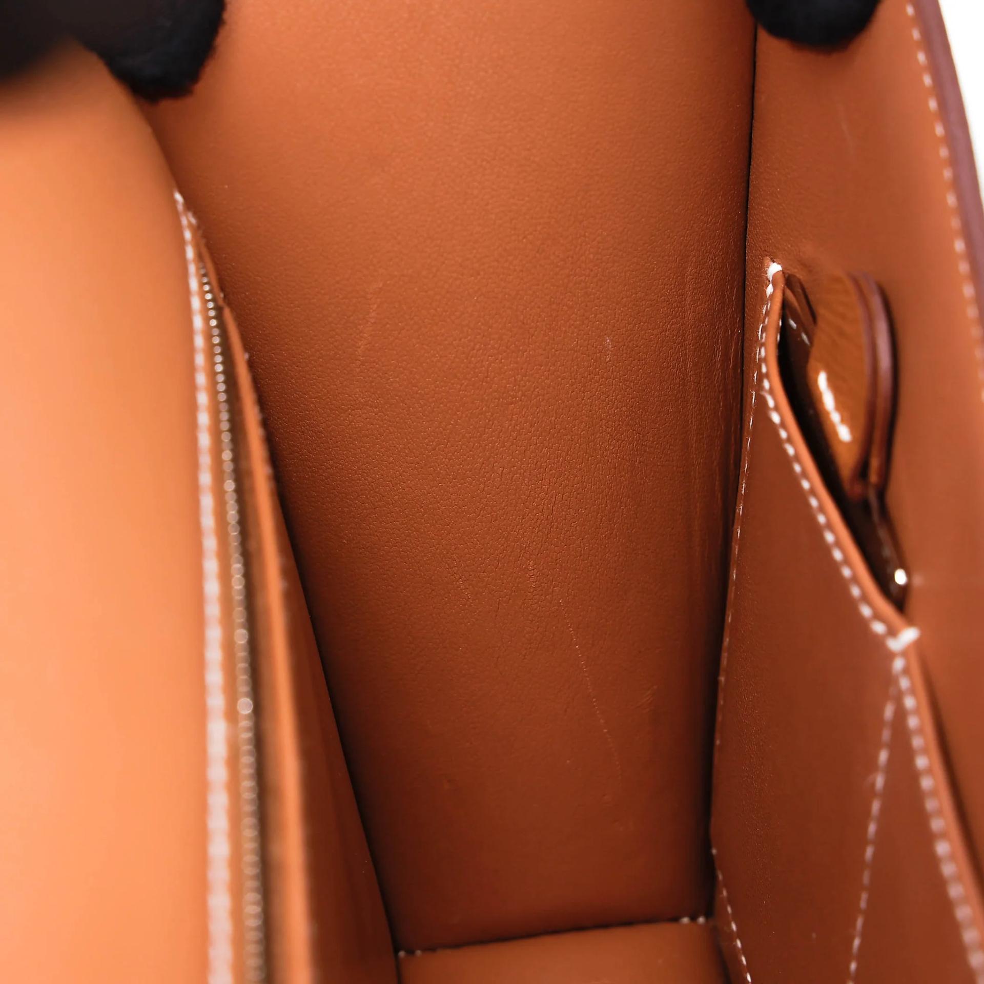 A美品 HERMÈS 愛馬仕 Constance 康康 24 Mirror 37 金棕色 Gold Epsom牛皮 銀扣 K刻 2025年 - 25
