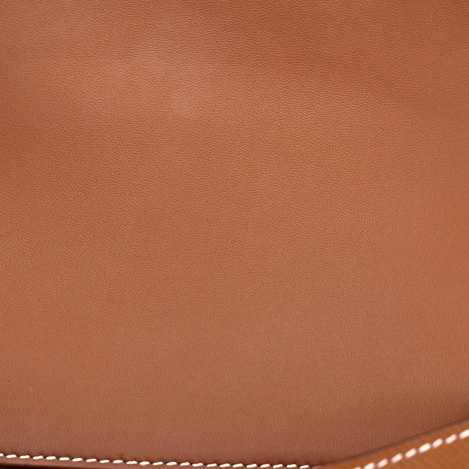 A美品 HERMÈS 愛馬仕 Constance 康康 24 Mirror 37 金棕色 Gold Epsom牛皮 銀扣 K刻 2025年 - 17