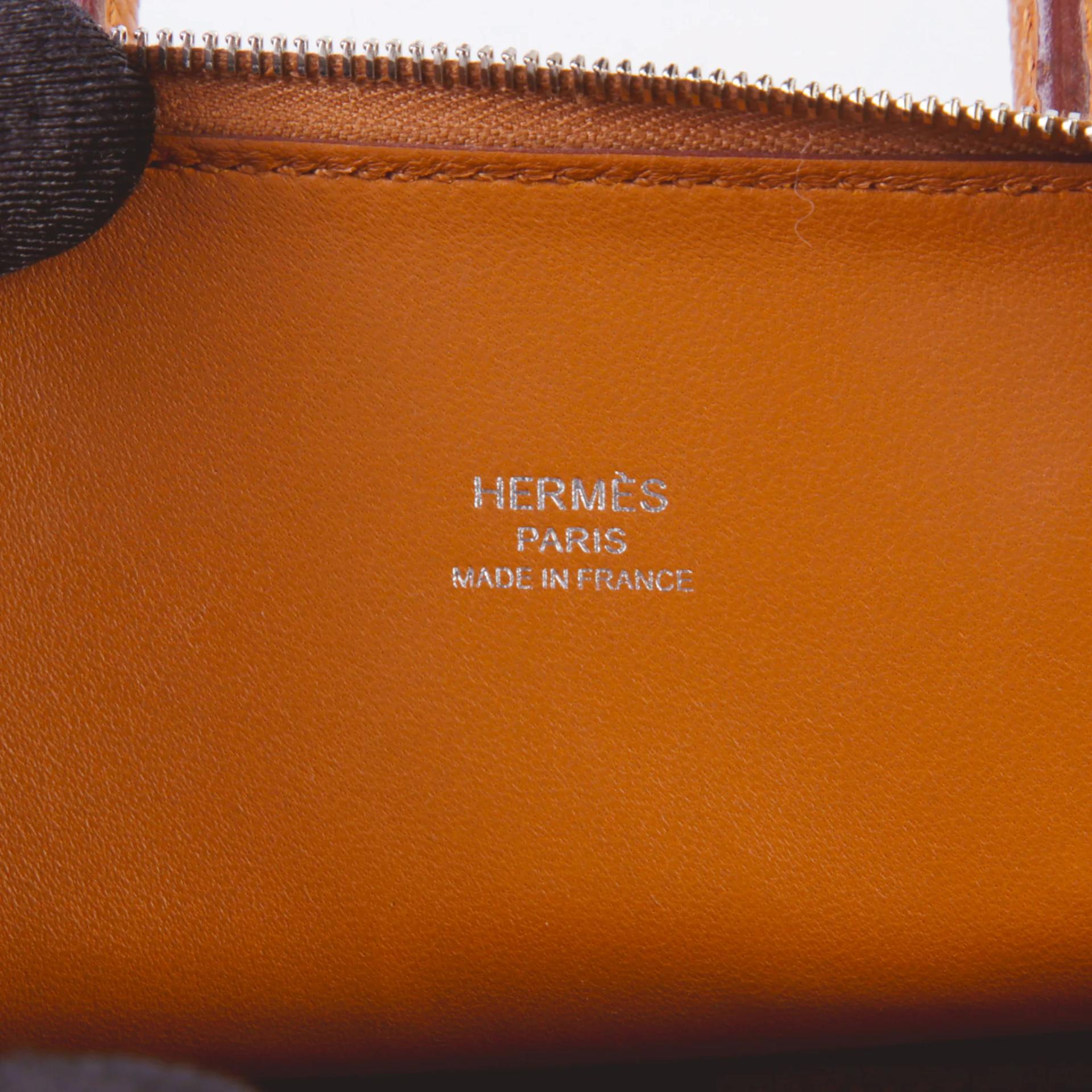 Very Good ( Rank A) HERMÈS Limited Edition Bolide On Wheels Gold (37) Jaune Citron (9N) Epsom Palladium hardware U (2022) - 10