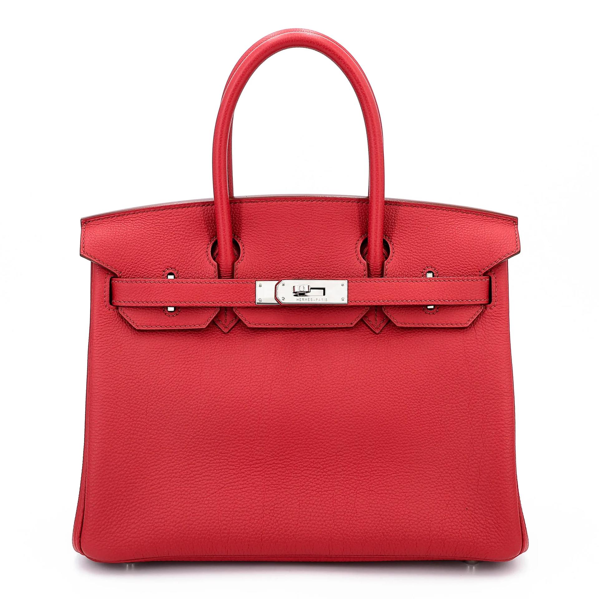 Birkin 30 54 茜草紅 Rouge Garance