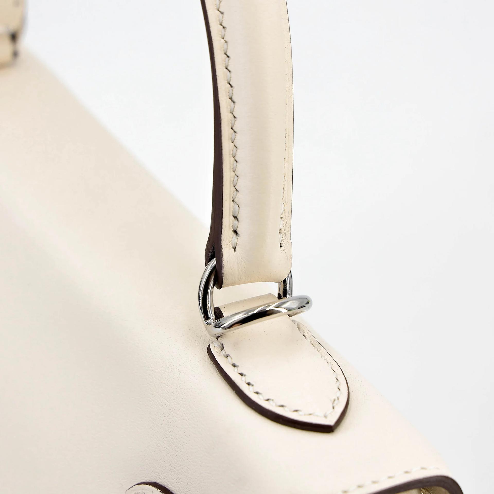ランク A HERMÈS エルメス 限定品 ケリー25 イン＆アウト ナタ (I2) スイフト シルバー金具 Z刻印 (2021) - 9