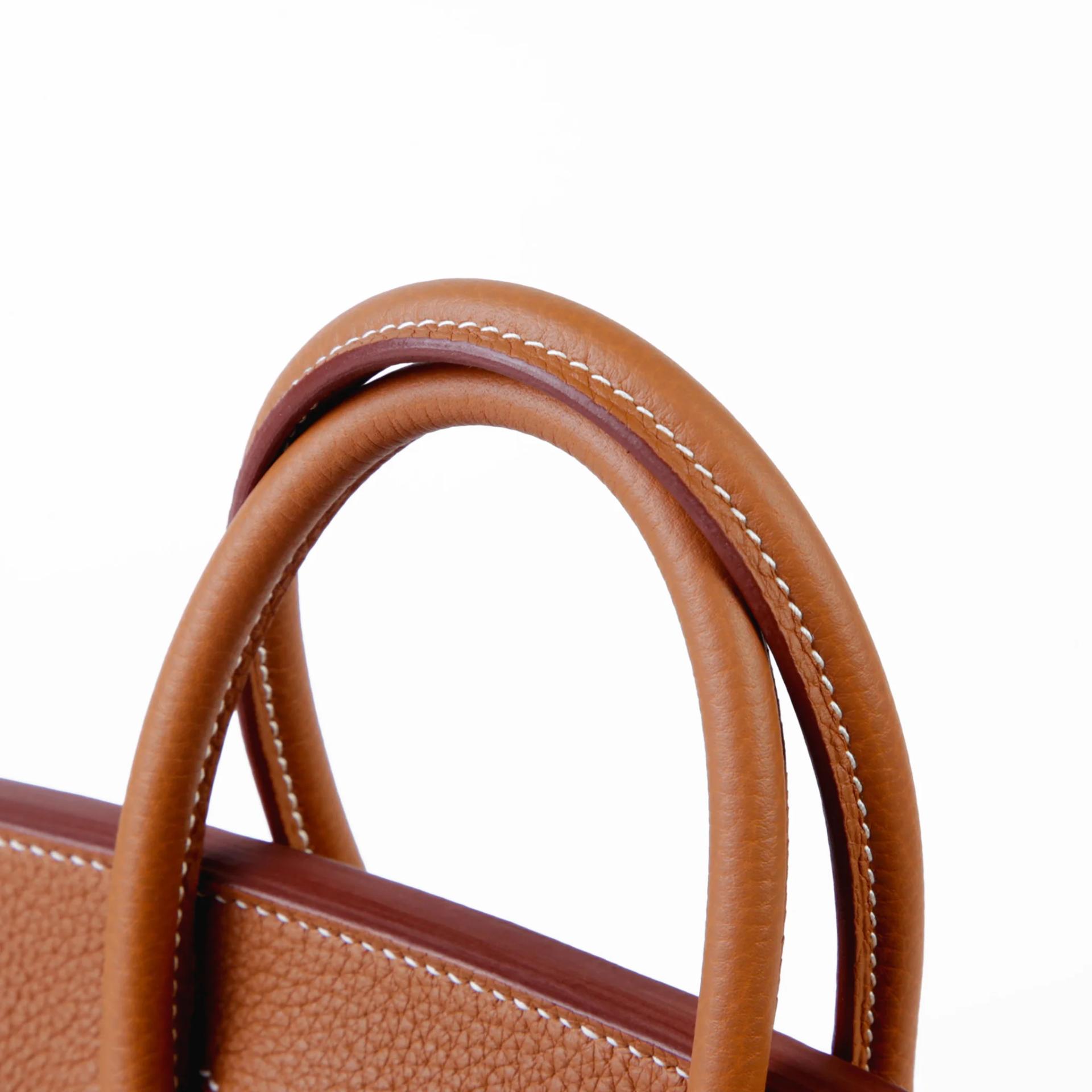 全新 HERMÈS 愛馬仕 Birkin 25 37 金棕色 Gold Togo小牛皮 銀扣 G刻 2026年 - 3