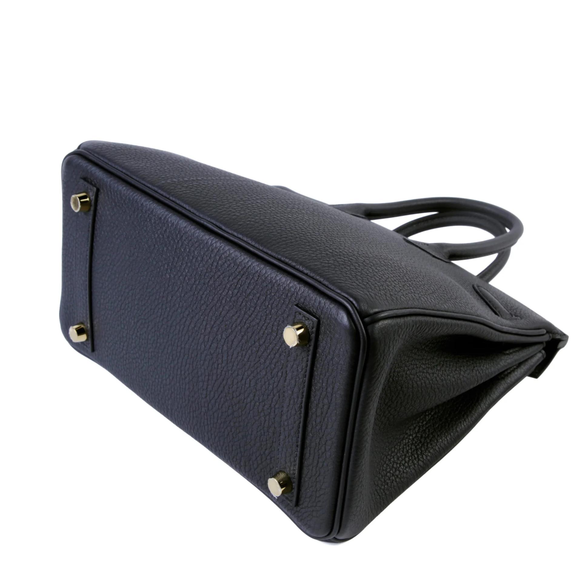 未使用保存品 HERMÈS 愛馬仕 Birkin 25 89 黑色 Noir (Black) Togo小牛皮 金扣 K刻 2025年 - 7