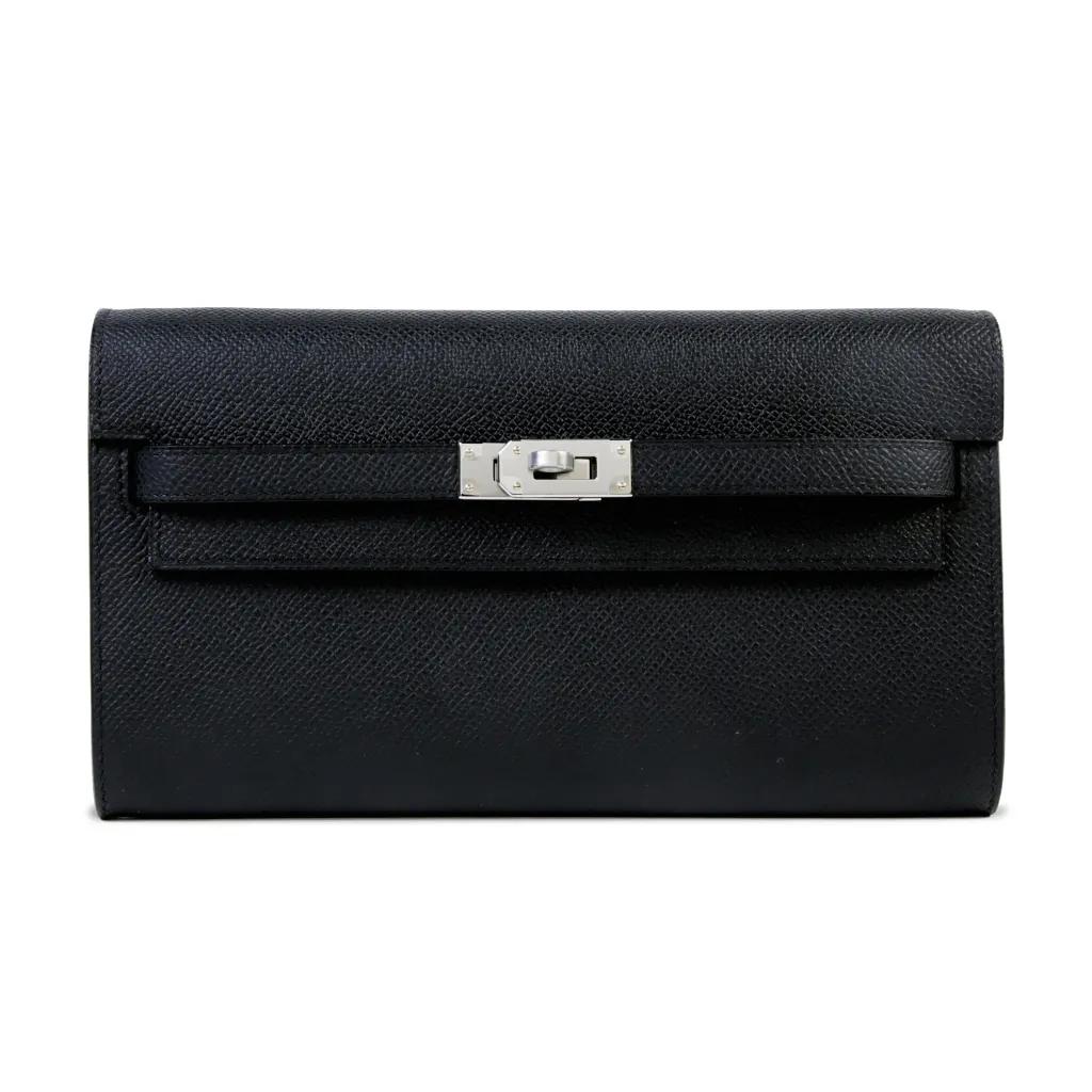 Kelly To Go 錢包 89 黑色 Noir (Black)