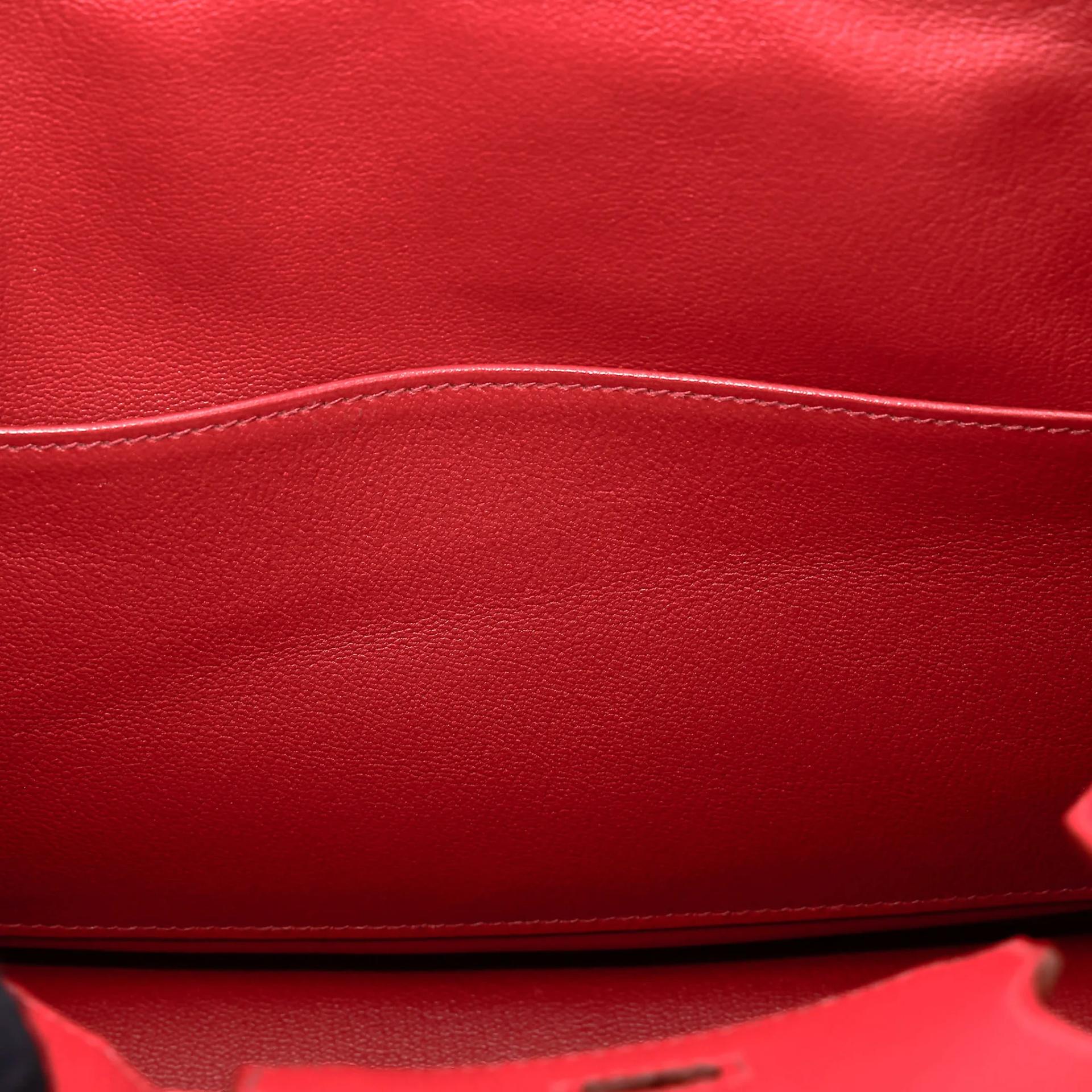 A美品 HERMÈS 愛馬仕 Birkin 30 54 茜草紅 Rouge Garance Togo小牛皮 銀扣 □M刻 2009年 - 28