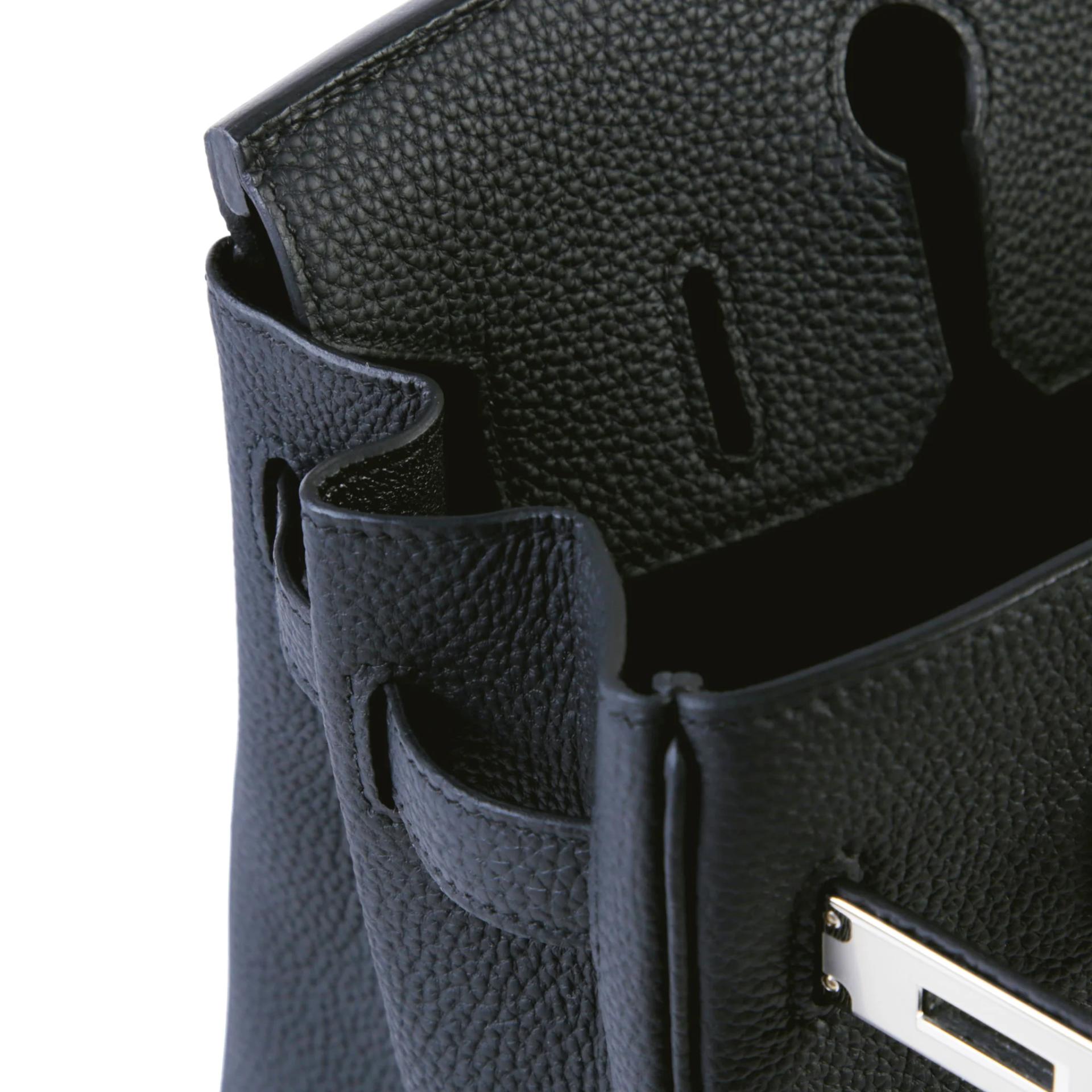 Brand New ( Rank N ) HERMÈS Birkin 30 Noir (89) Togo Palladium hardware G (2026) - 12