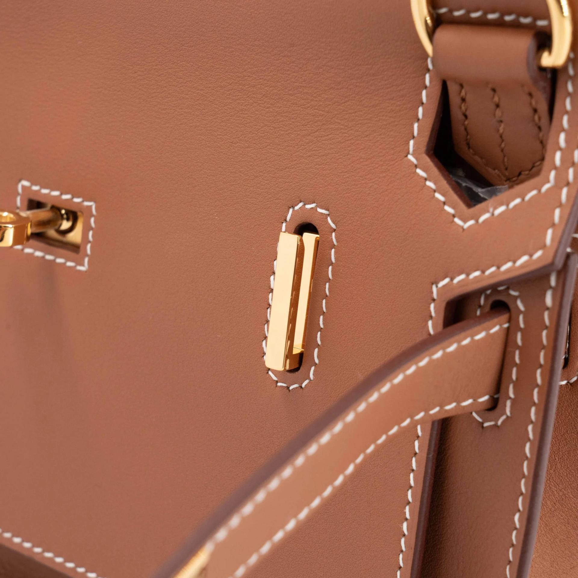 ランク SA HERMÈS エルメス ジプシエールミニ ゴールド (37) スイフト ゴールド金具 W刻印 (2024) - 18
