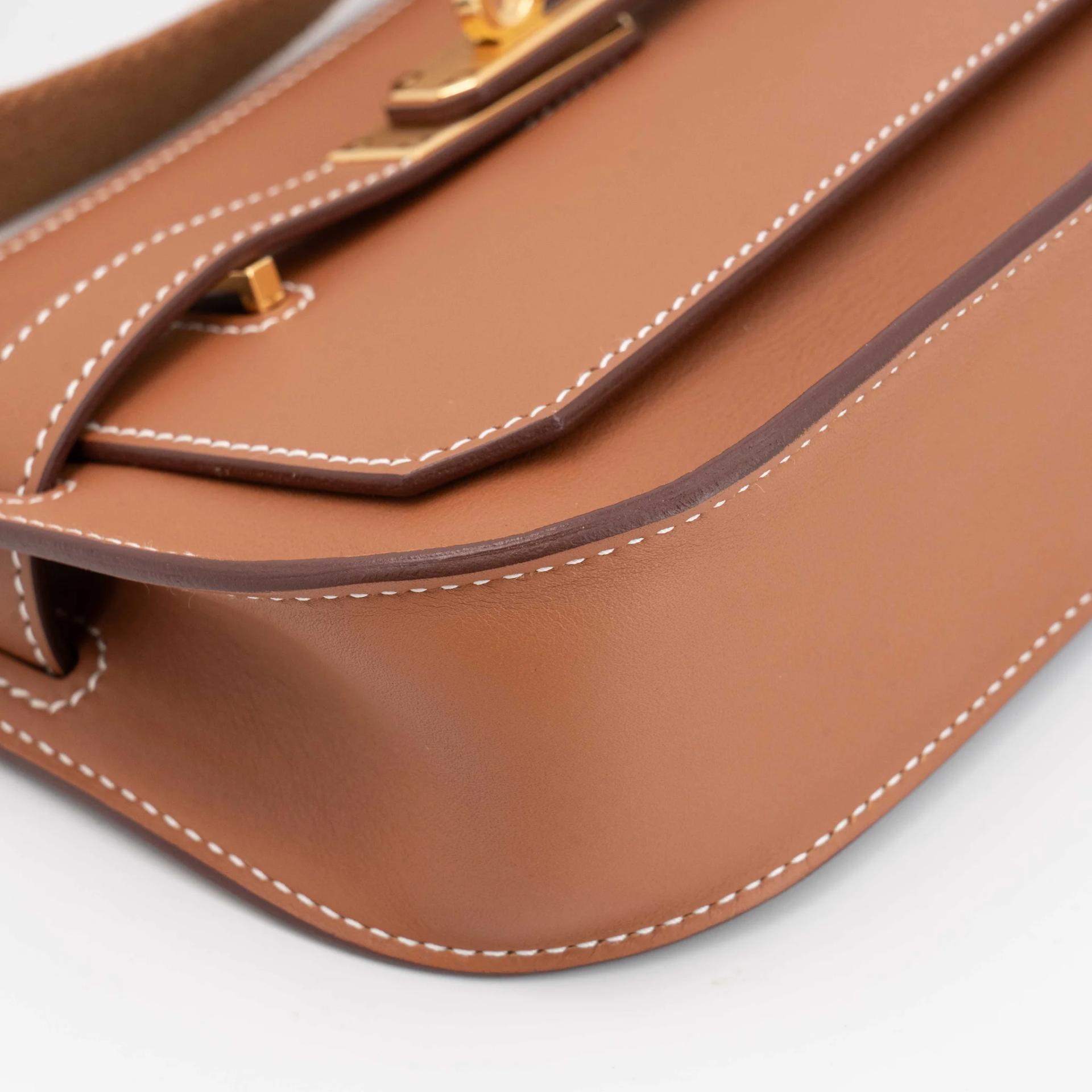 ランク SA HERMÈS エルメス ジプシエールミニ ゴールド (37) スイフト ゴールド金具 W刻印 (2024) - 15