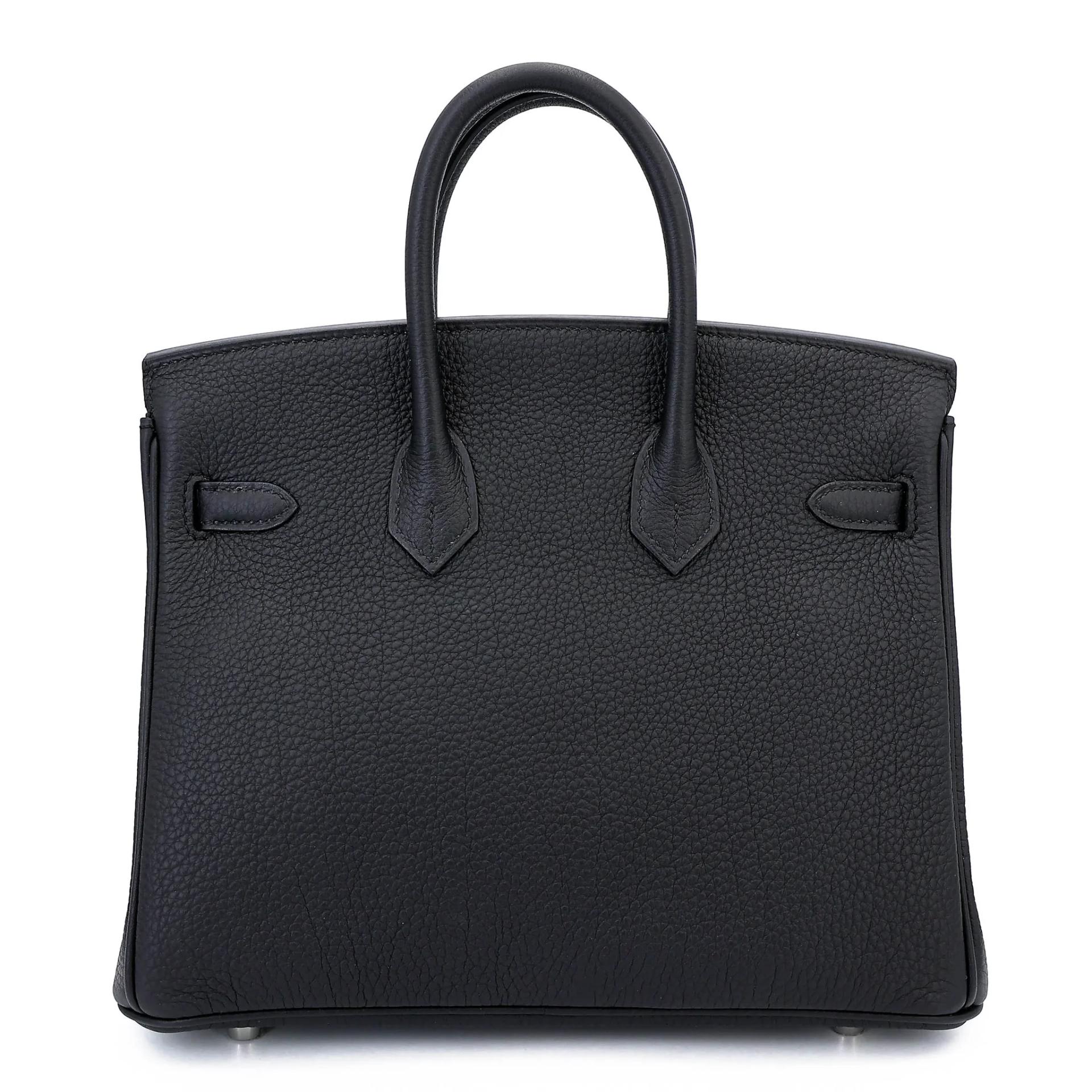 ランク N 新品 HERMÈS エルメス バーキン25 ブラック (89) トゴ シルバー金具 G刻印 (2026) - 2