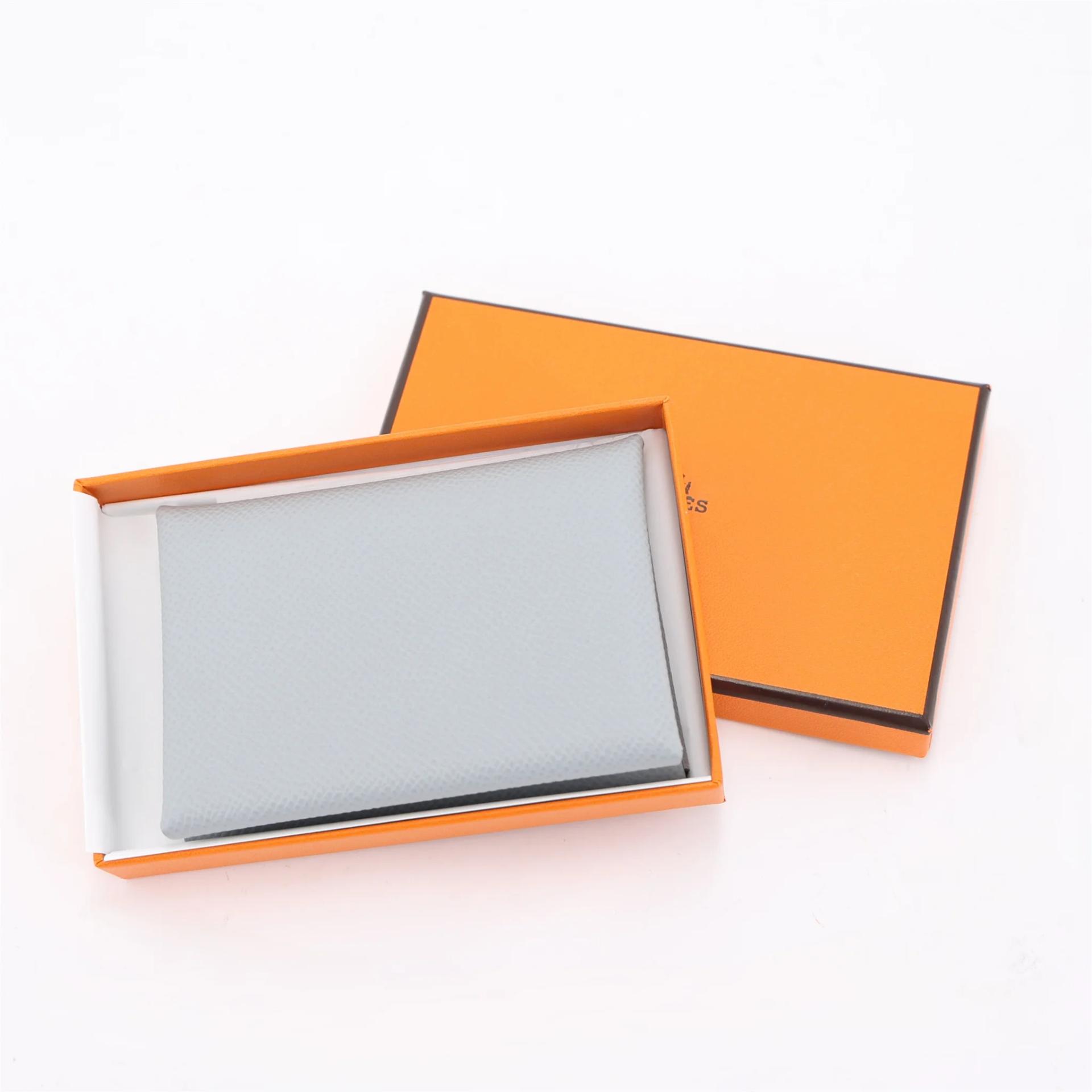 ランク N 新品 HERMÈS エルメス カルヴィ デュオ ブルーグラシエ (8U) エプソン シルバー金具 K刻印 (2025) - 13