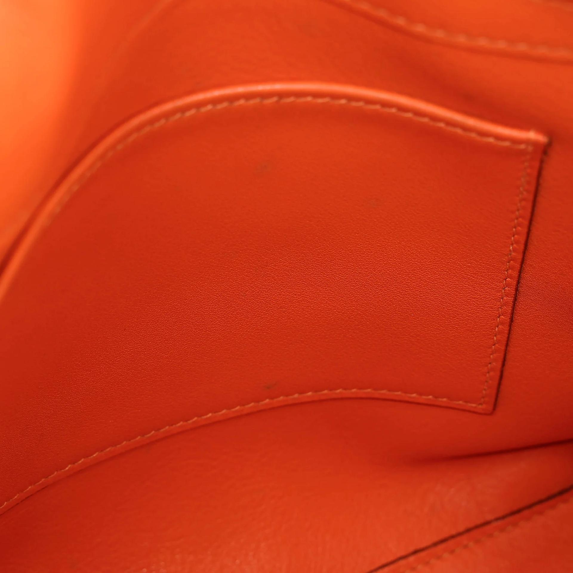 ランク A HERMÈS エルメス ケリーアド PM オレンジ (93) スイフト ゴールド金具 □A刻印 (1997) - 34