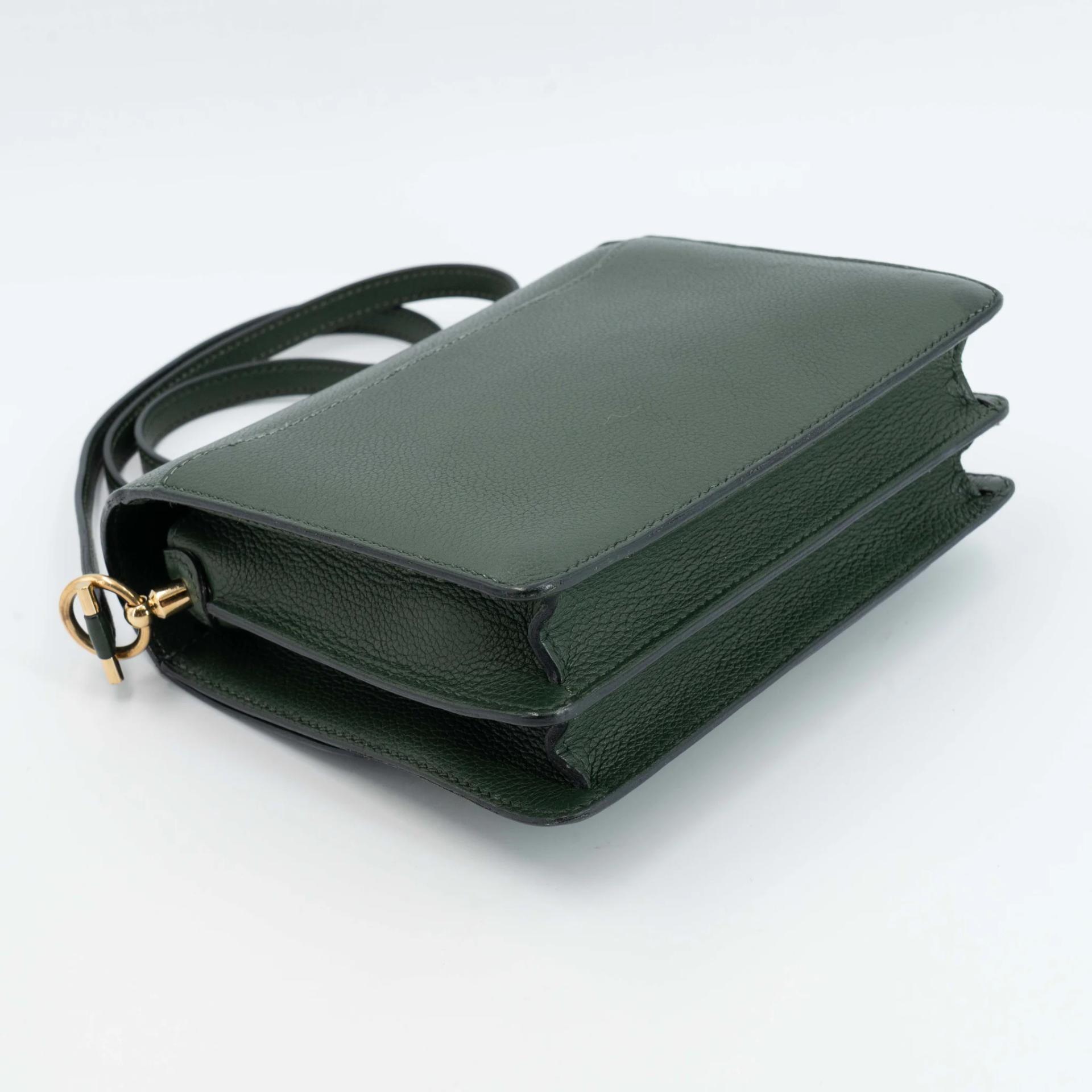 ランク A HERMÈS エルメス ロウリスミニ ヴェールアングレ (2Q) エバーカラー ゴールド金具 X刻印 (2016) - 8