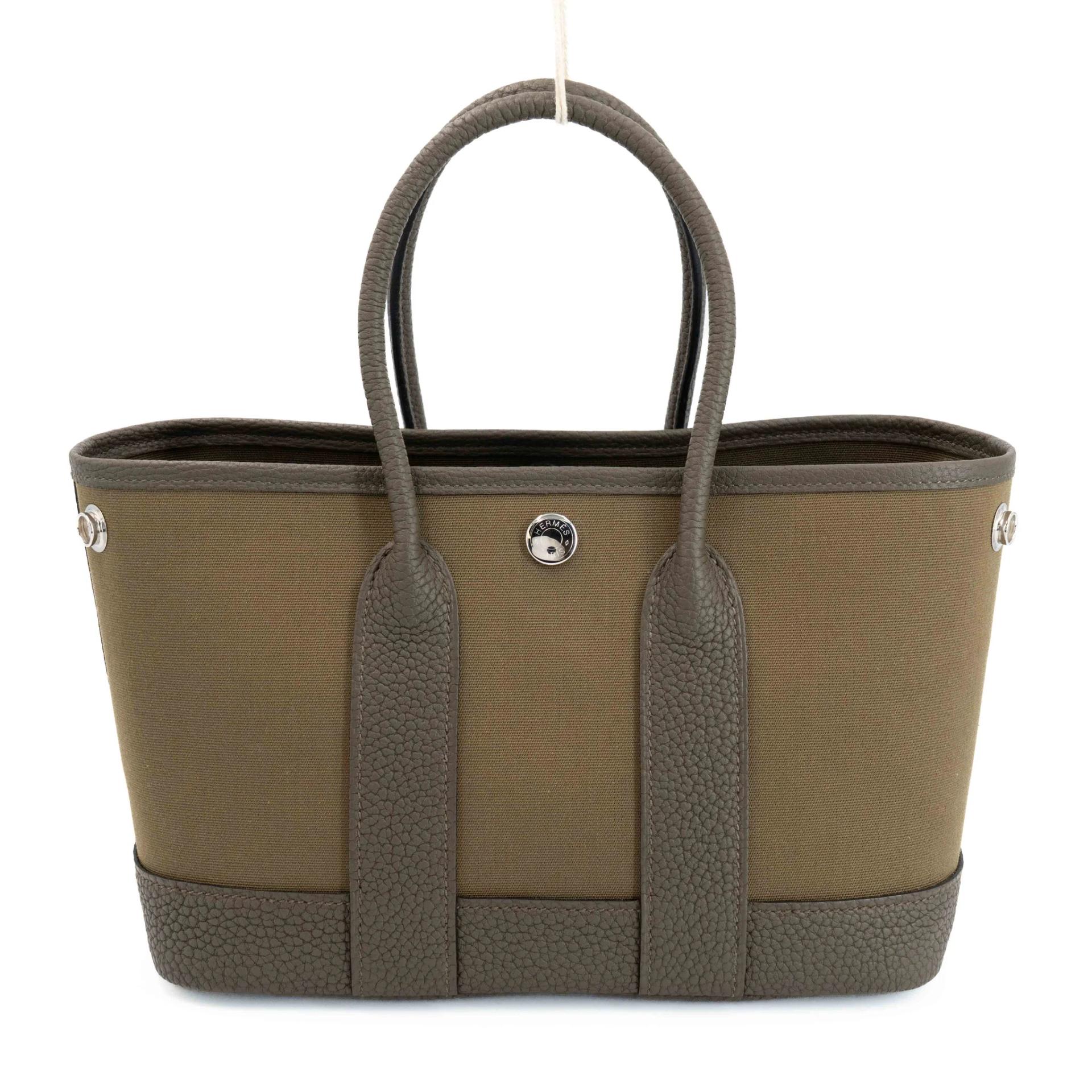 ランク N 新品 HERMÈS エルメス ネオガーデンパーティ ヴェールローデン (V8) トワルオフィシェ ネゴンダ シルバー金具 G刻印 (2026) - 2