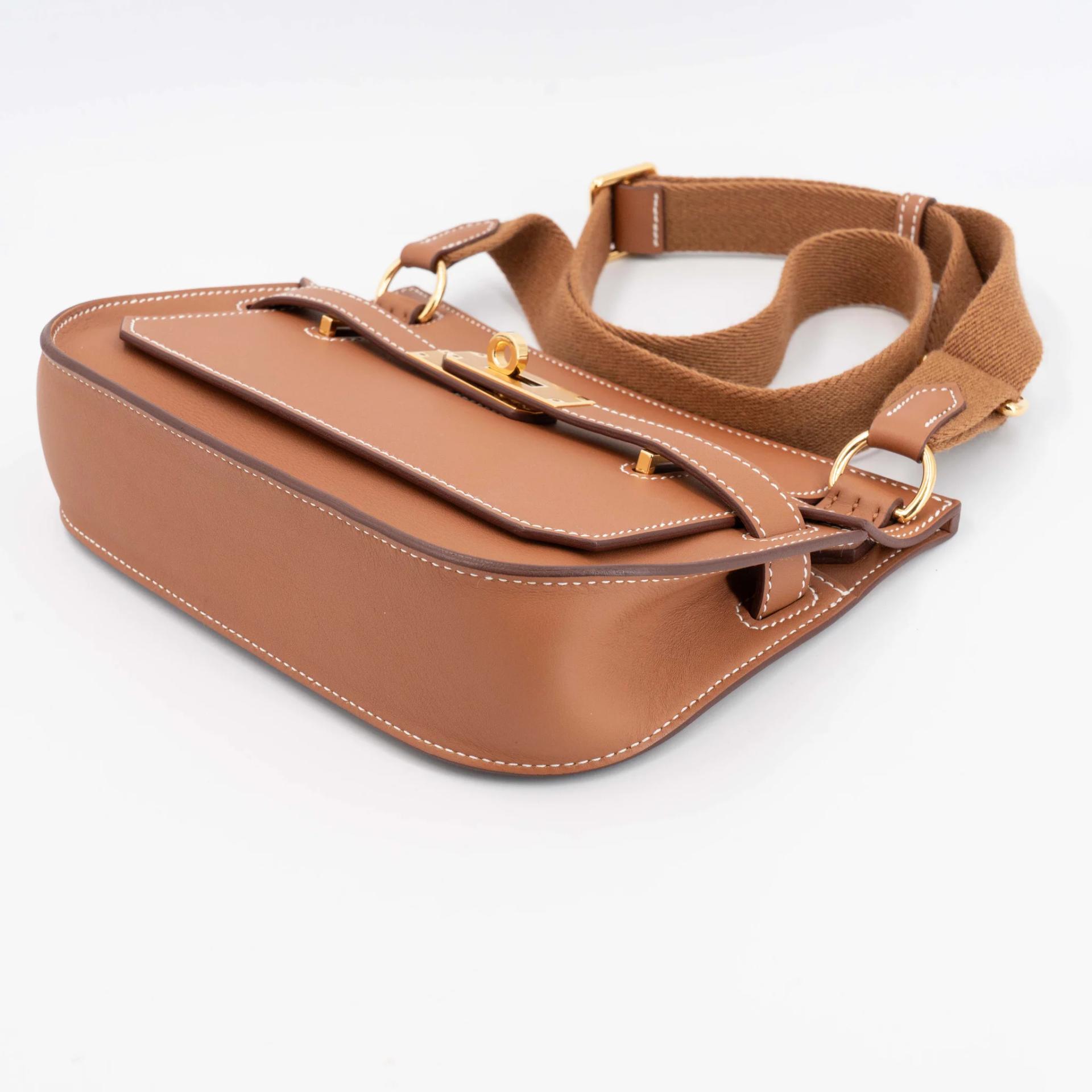 ランク SA HERMÈS エルメス ジプシエールミニ ゴールド (37) スイフト ゴールド金具 W刻印 (2024) - 9
