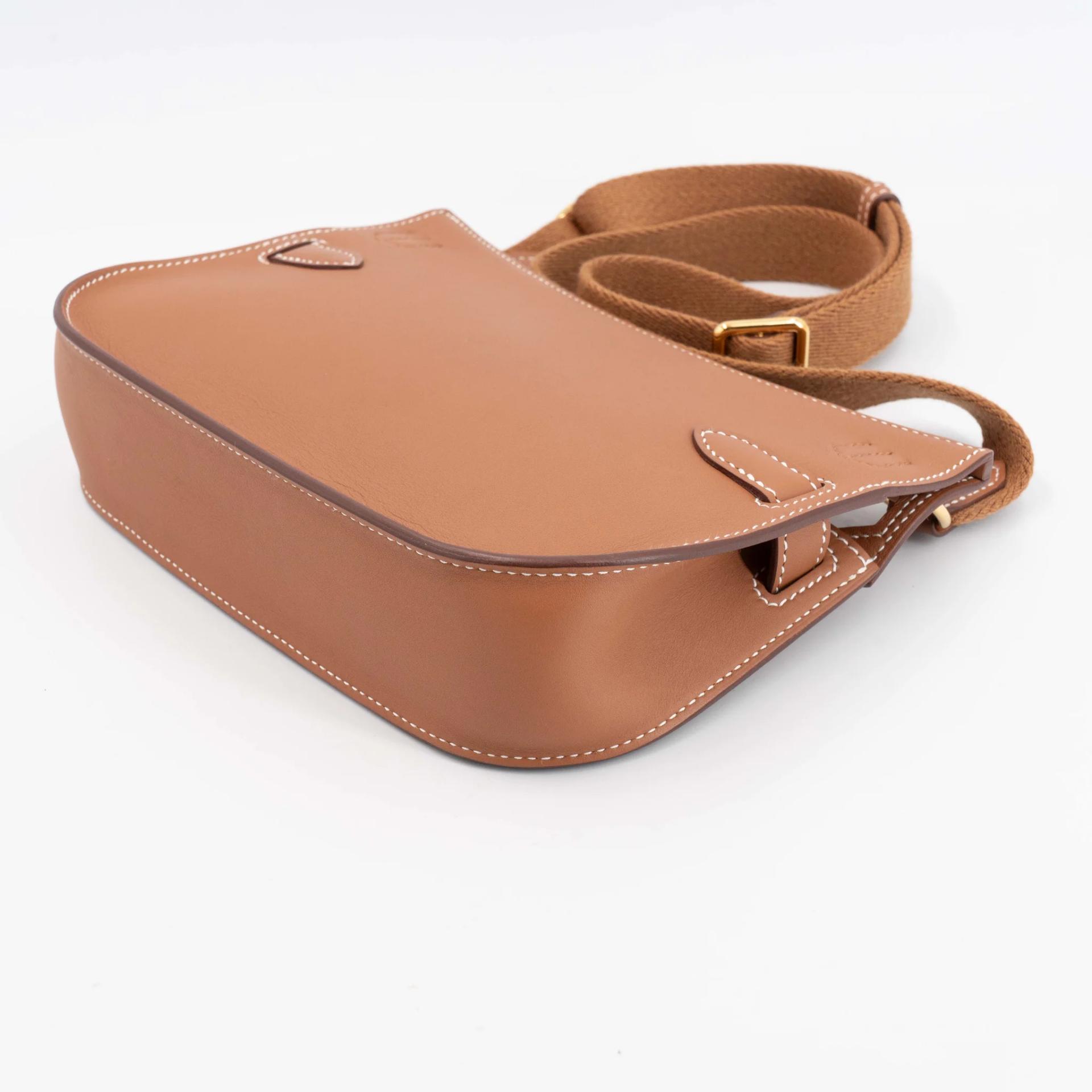 ランク SA HERMÈS エルメス ジプシエールミニ ゴールド (37) スイフト ゴールド金具 W刻印 (2024) - 10