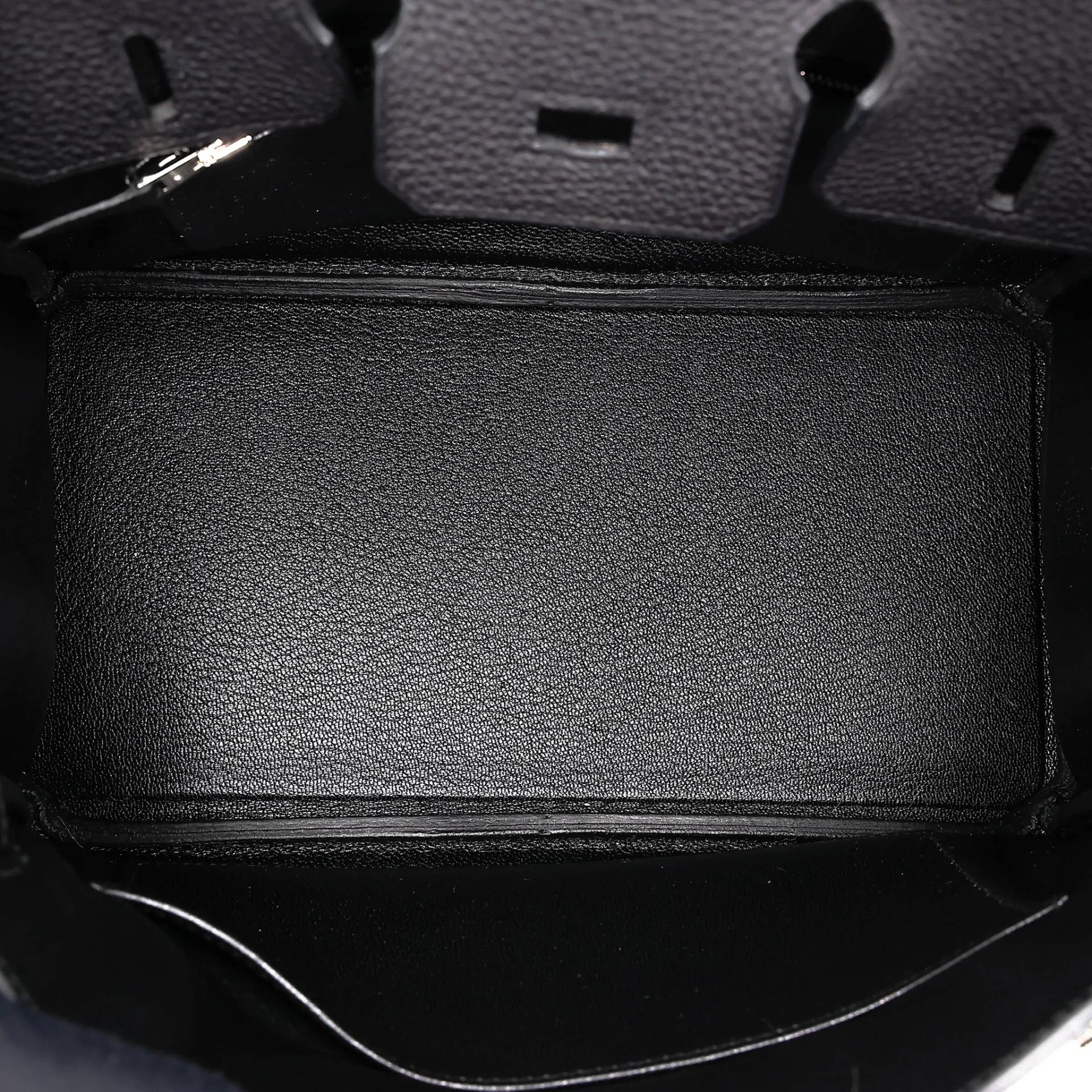 ランク N 新品 HERMÈS エルメス バーキン25 ブラック (89) トゴ シルバー金具 G刻印 (2026) - 16