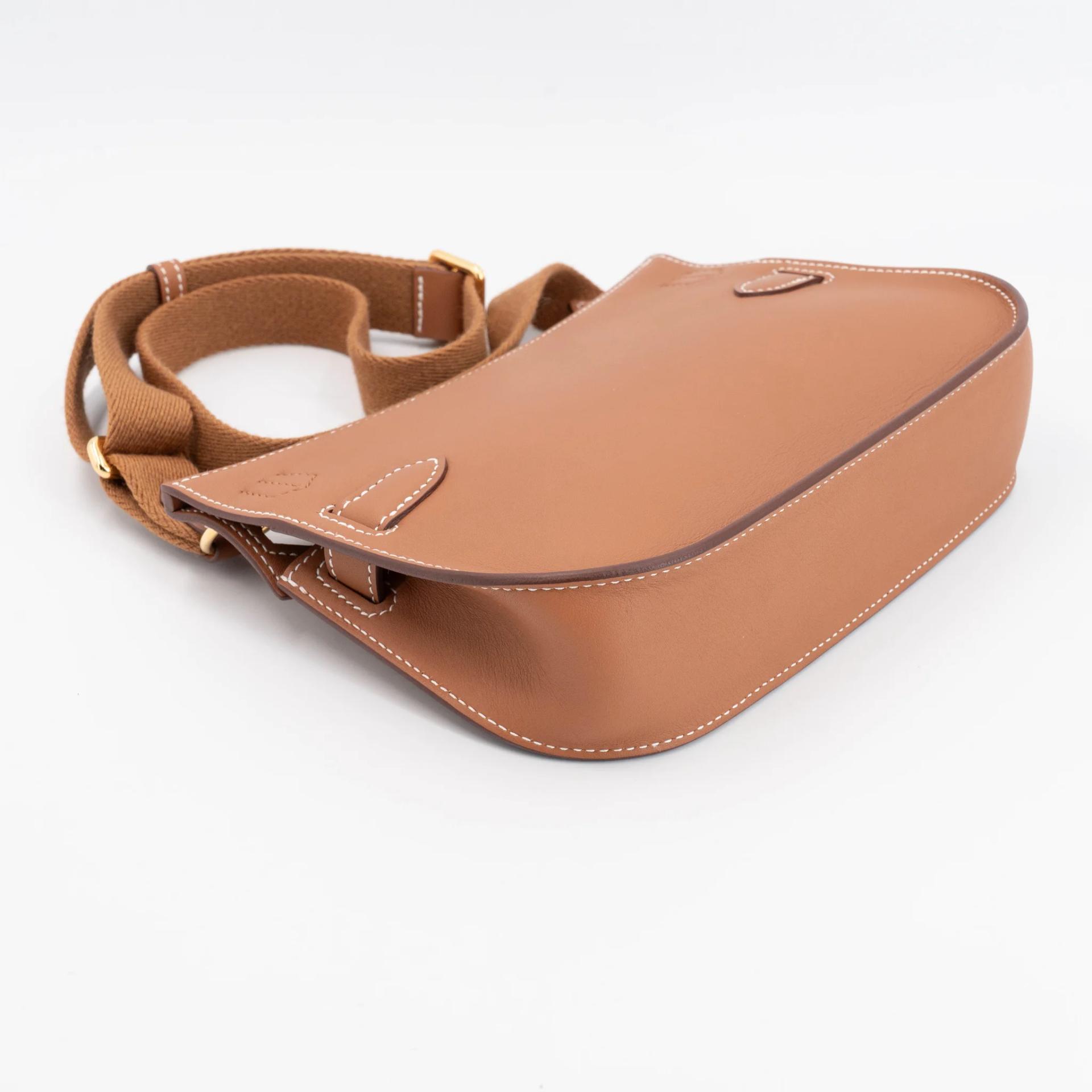 ランク SA HERMÈS エルメス ジプシエールミニ ゴールド (37) スイフト ゴールド金具 W刻印 (2024) - 11