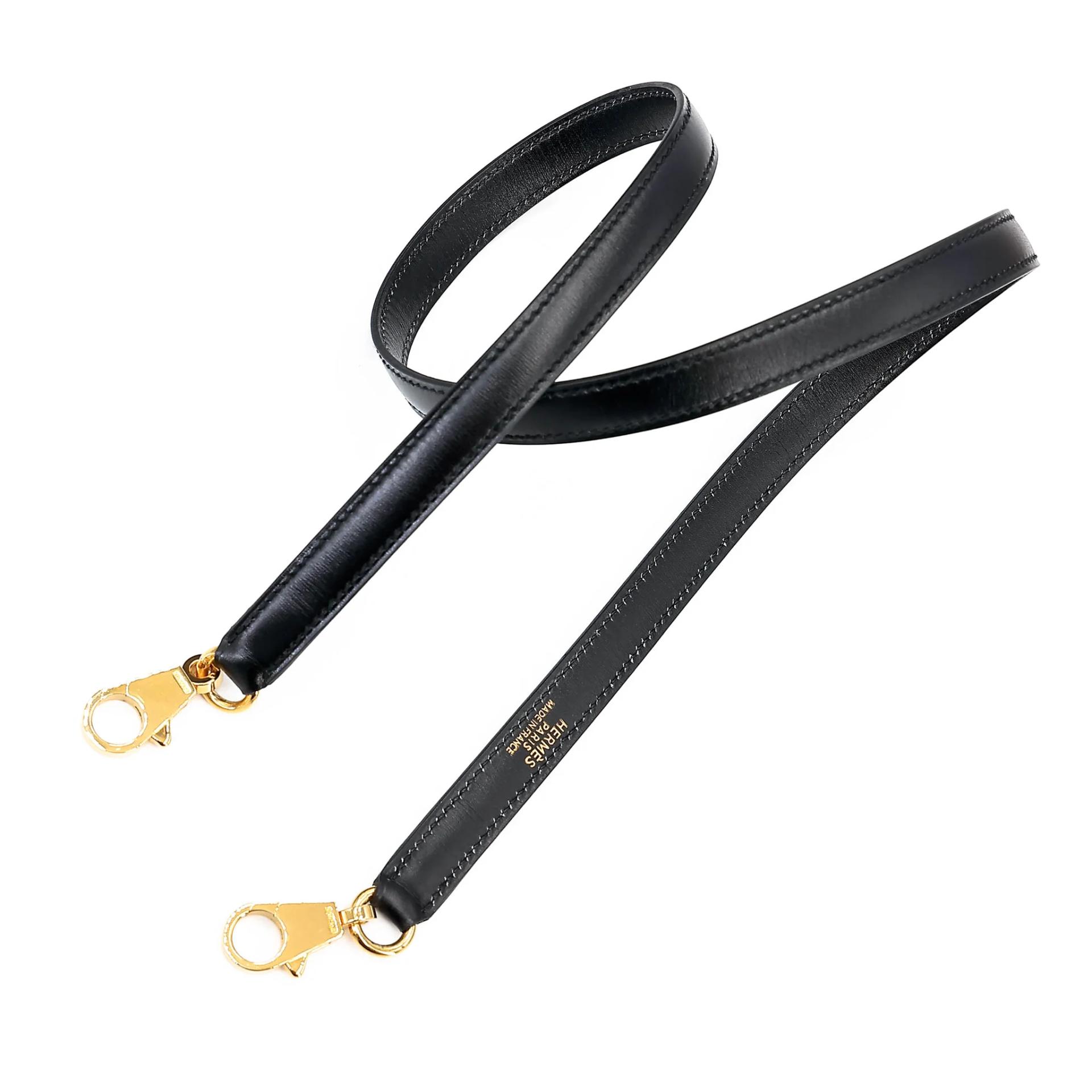 ランク A HERMÈS エルメス ケリー32 ブラック (89) ボックスカーフ ゴールド金具 □A刻印 (1997) - 44