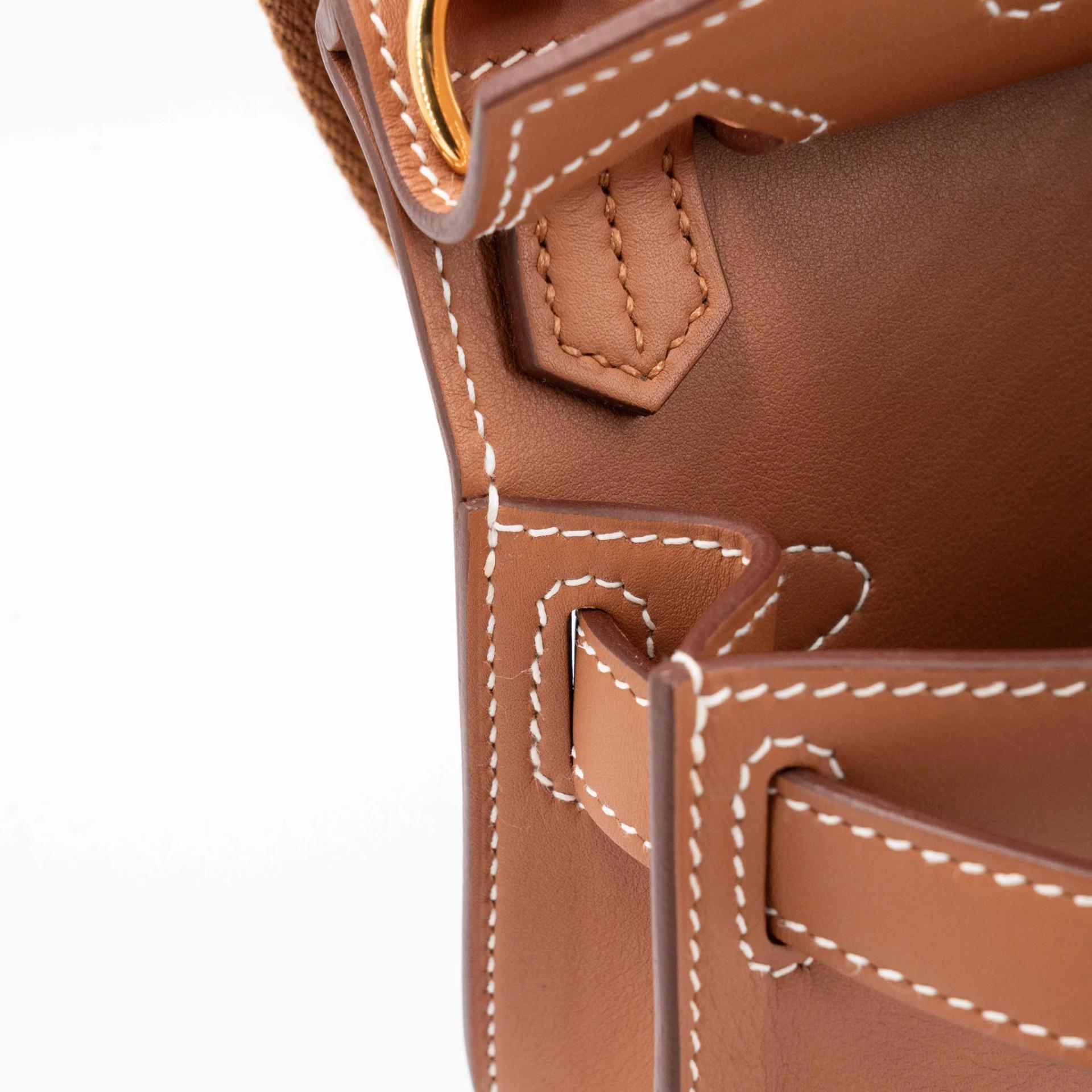 ランク SA HERMÈS エルメス ジプシエールミニ ゴールド (37) スイフト ゴールド金具 W刻印 (2024) - 22