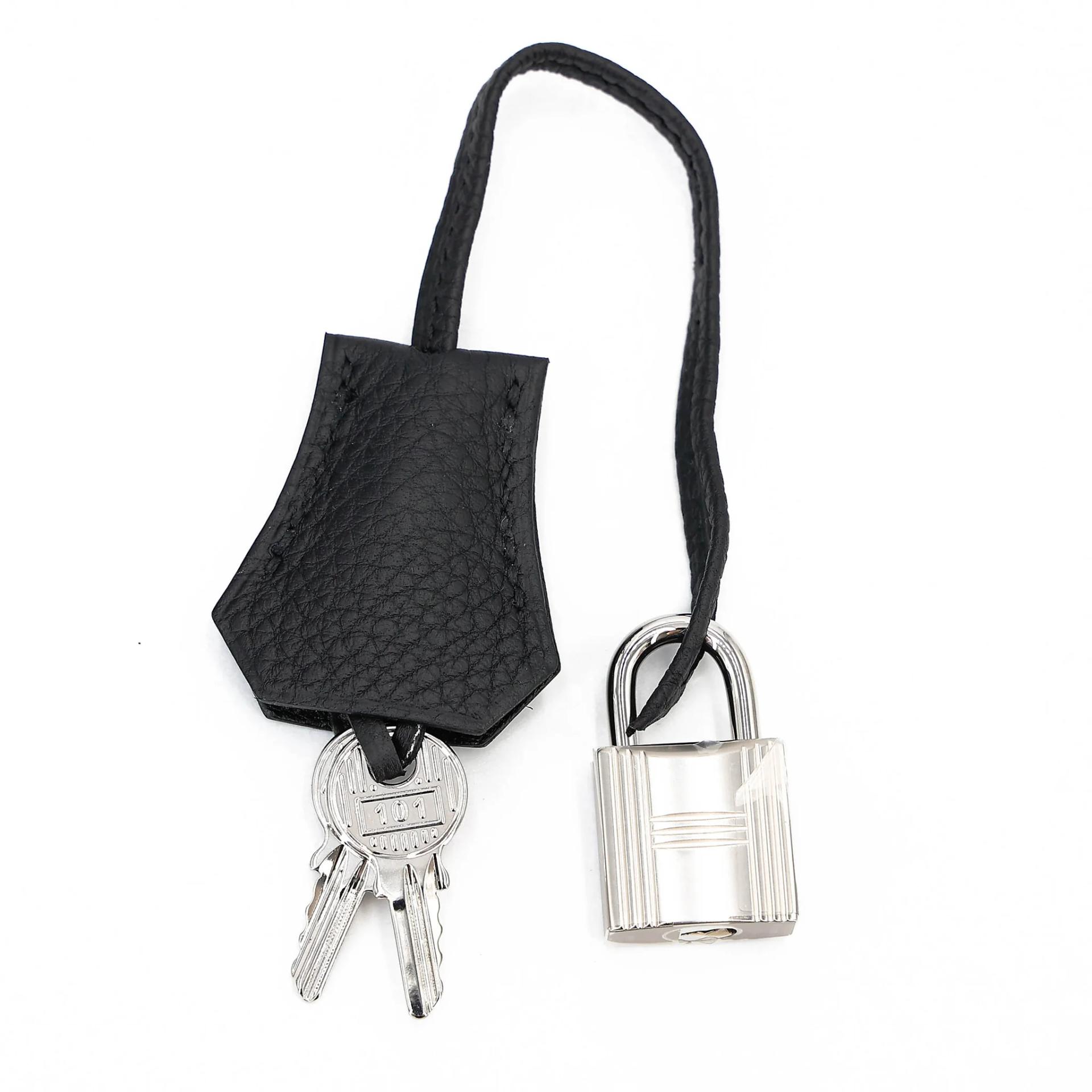 ランク N 新品 HERMÈS エルメス バーキン25 ブラック (89) トゴ シルバー金具 G刻印 (2026) - 17